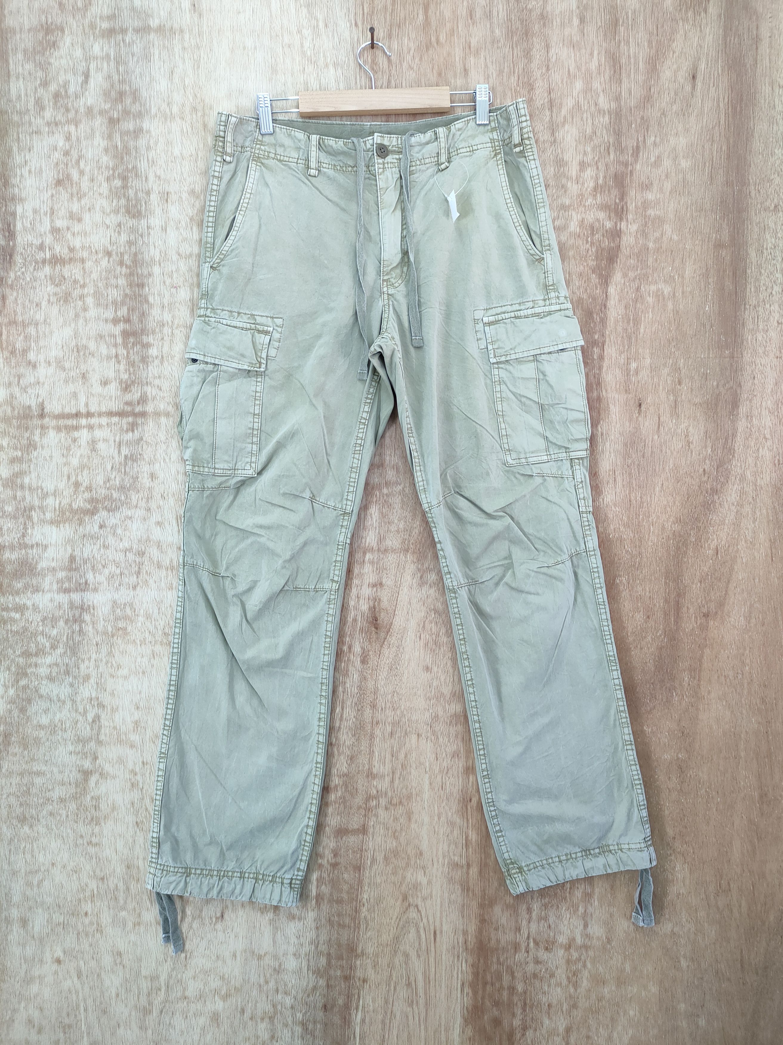 Japanese Brand DLL Uniqlo japan multipocket tactical cargo pants #46-291 Size US 31 - 1 Thumbnail