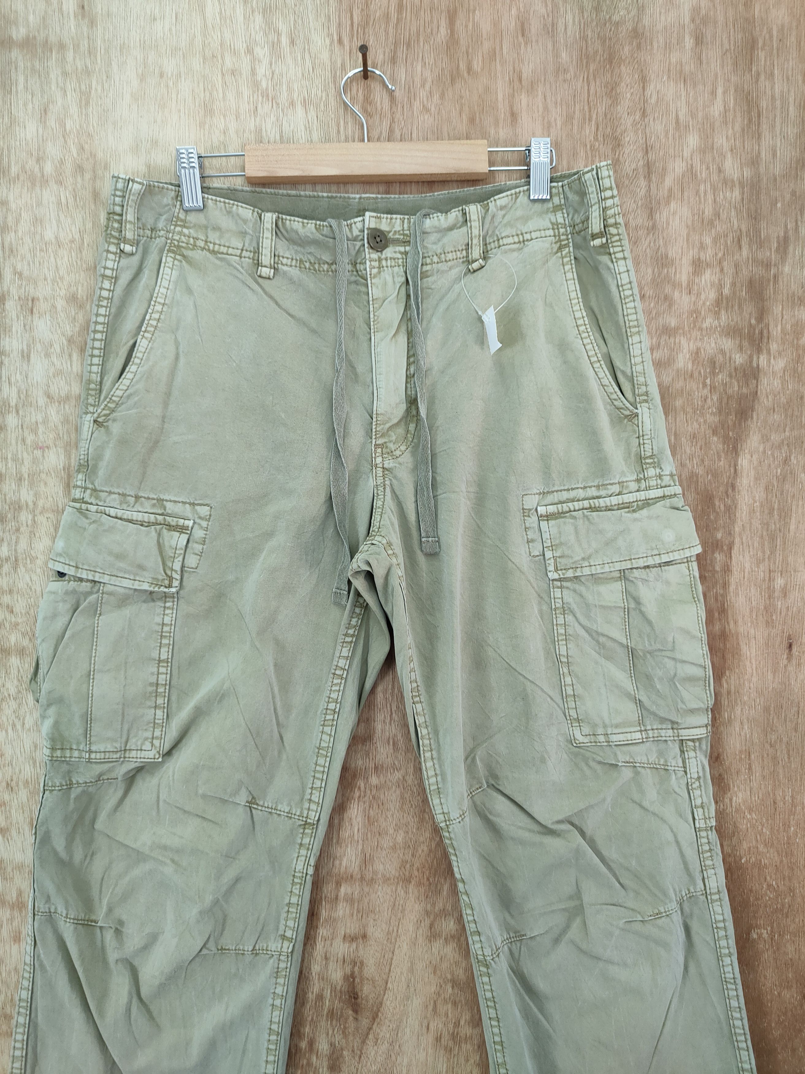Japanese Brand DLL Uniqlo japan multipocket tactical cargo pants #46-291 Size US 31 - 3 Thumbnail