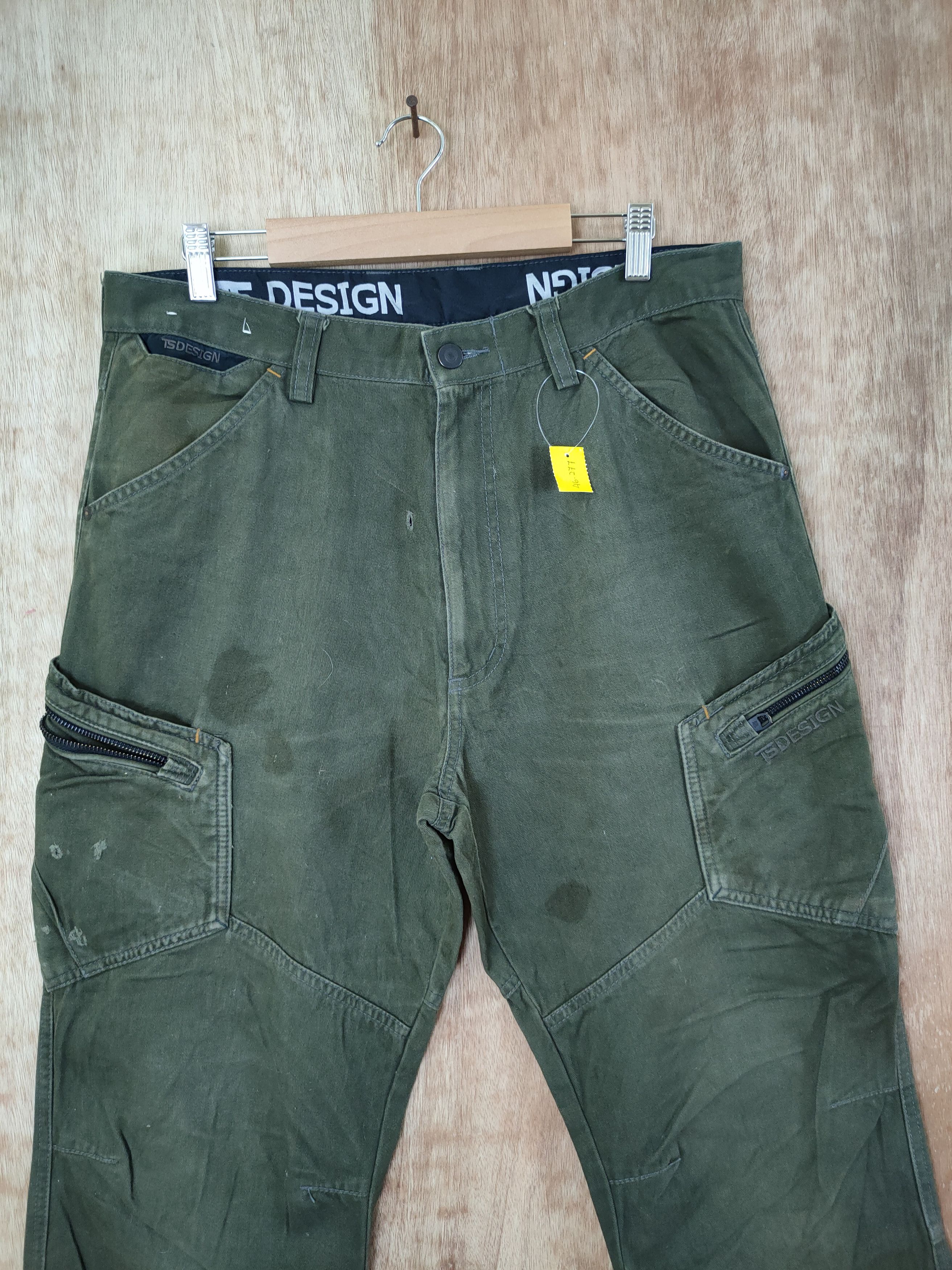 Japanese Brand DLL TS Design streetwear japan utility cargo pants #46-277 Size US 33 - 3 Thumbnail