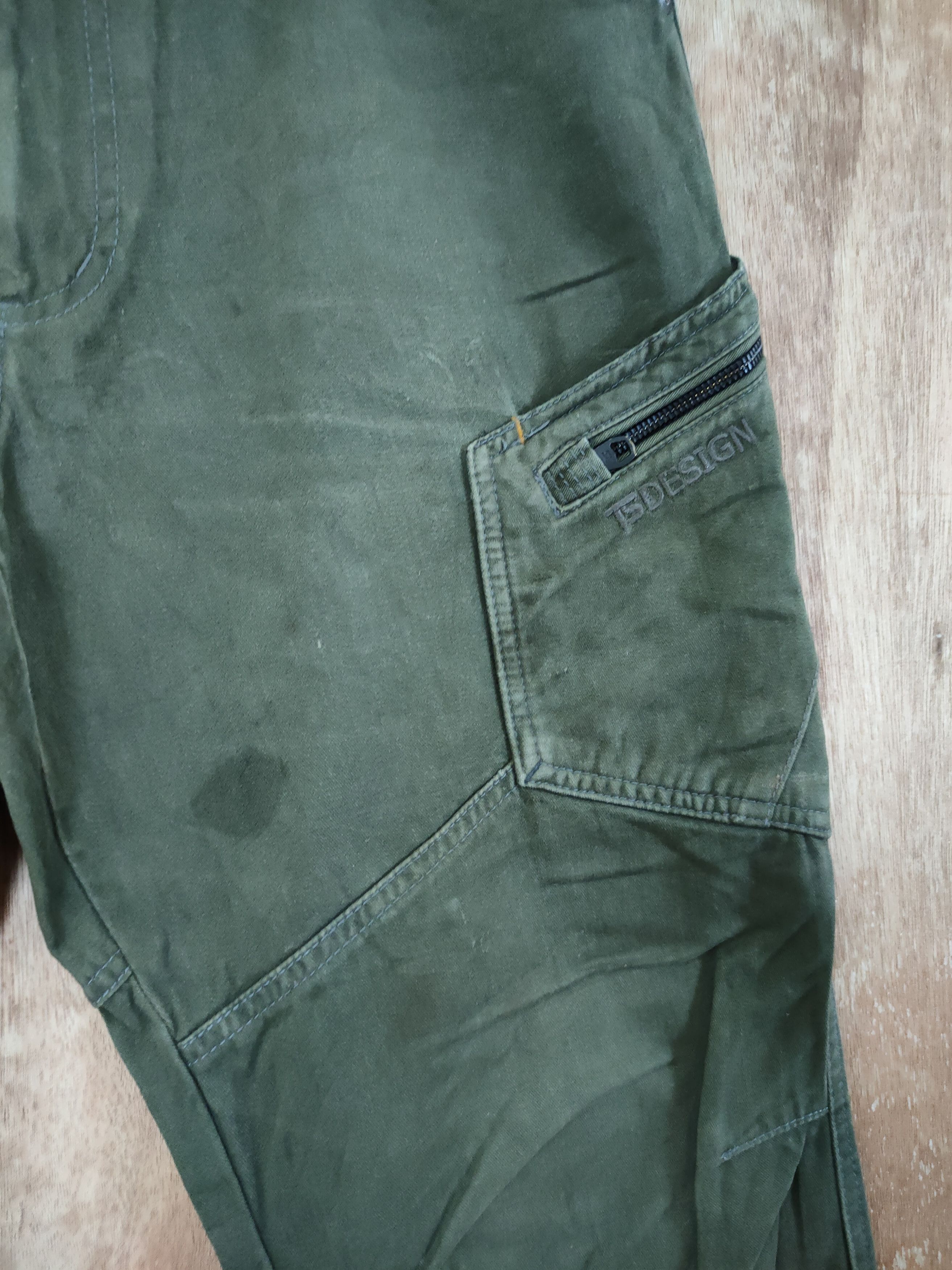 Japanese Brand DLL TS Design streetwear japan utility cargo pants #46-277 Size US 33 - 5 Thumbnail