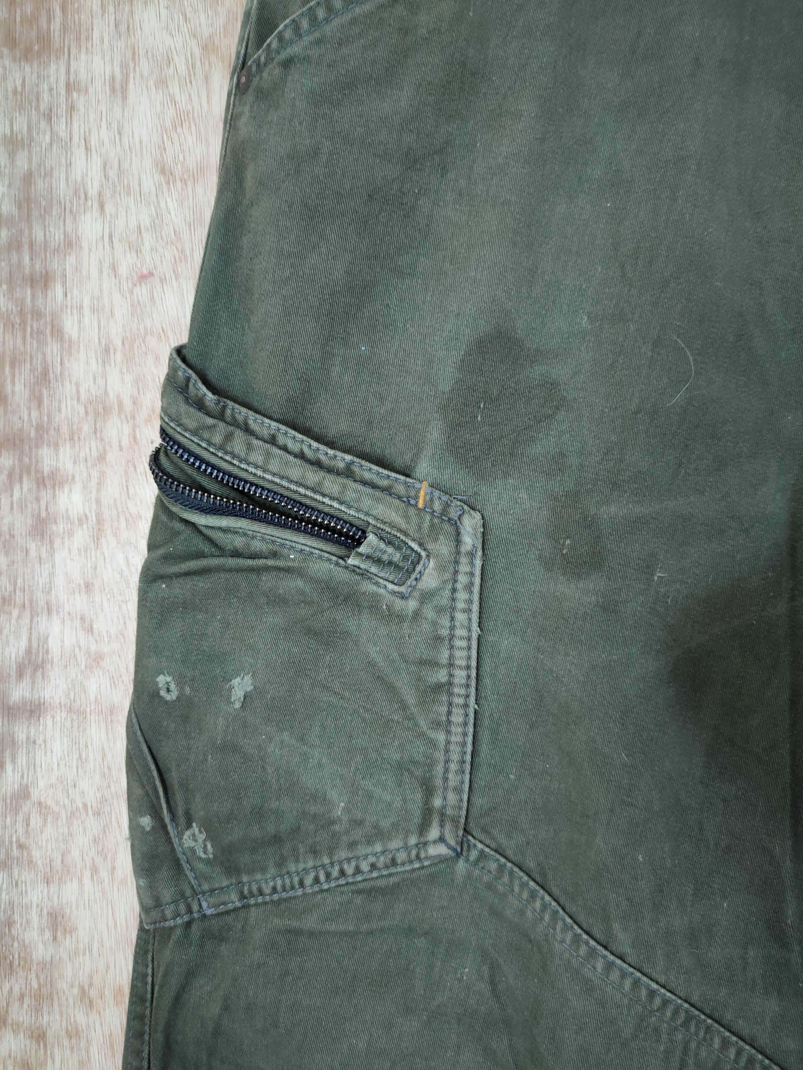 Japanese Brand DLL TS Design streetwear japan utility cargo pants #46-277 Size US 33 - 4 Thumbnail