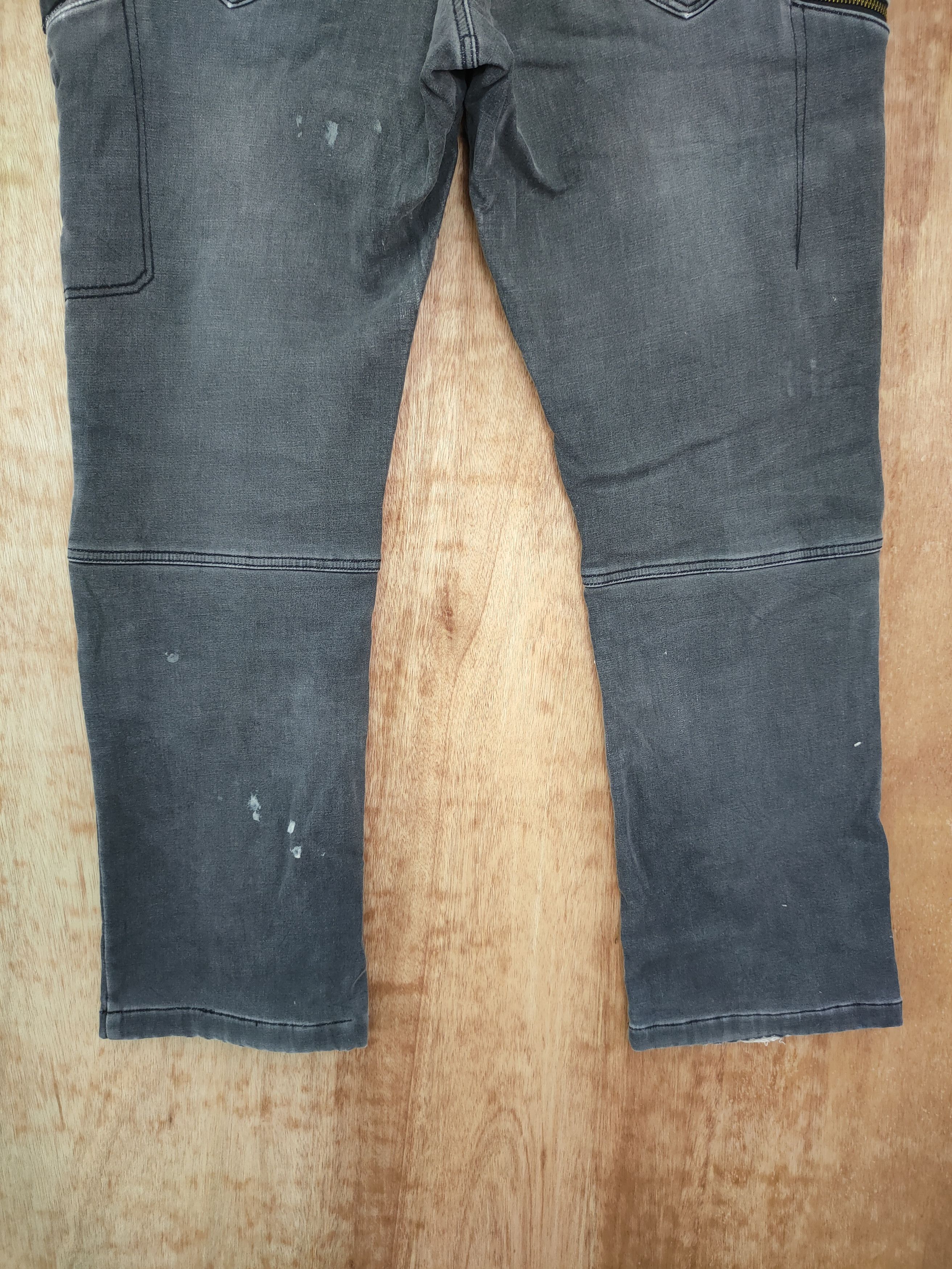 Faded Glory × Japanese Brand DLL Field core carpenter black faded cargo pants #800 Size US 35 - 9 Thumbnail