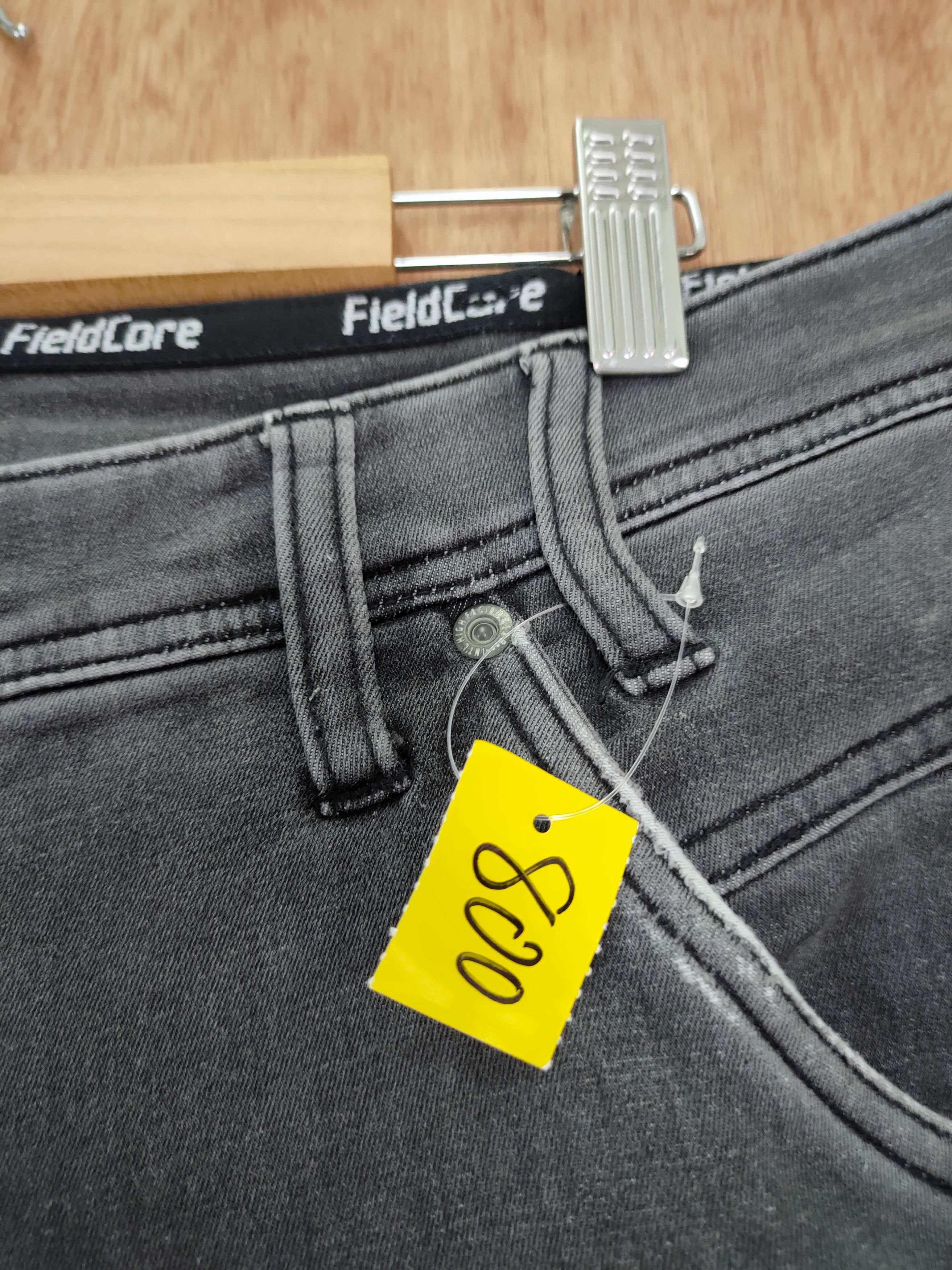 Faded Glory × Japanese Brand DLL Field core carpenter black faded cargo pants #800 Size US 35 - 4 Thumbnail