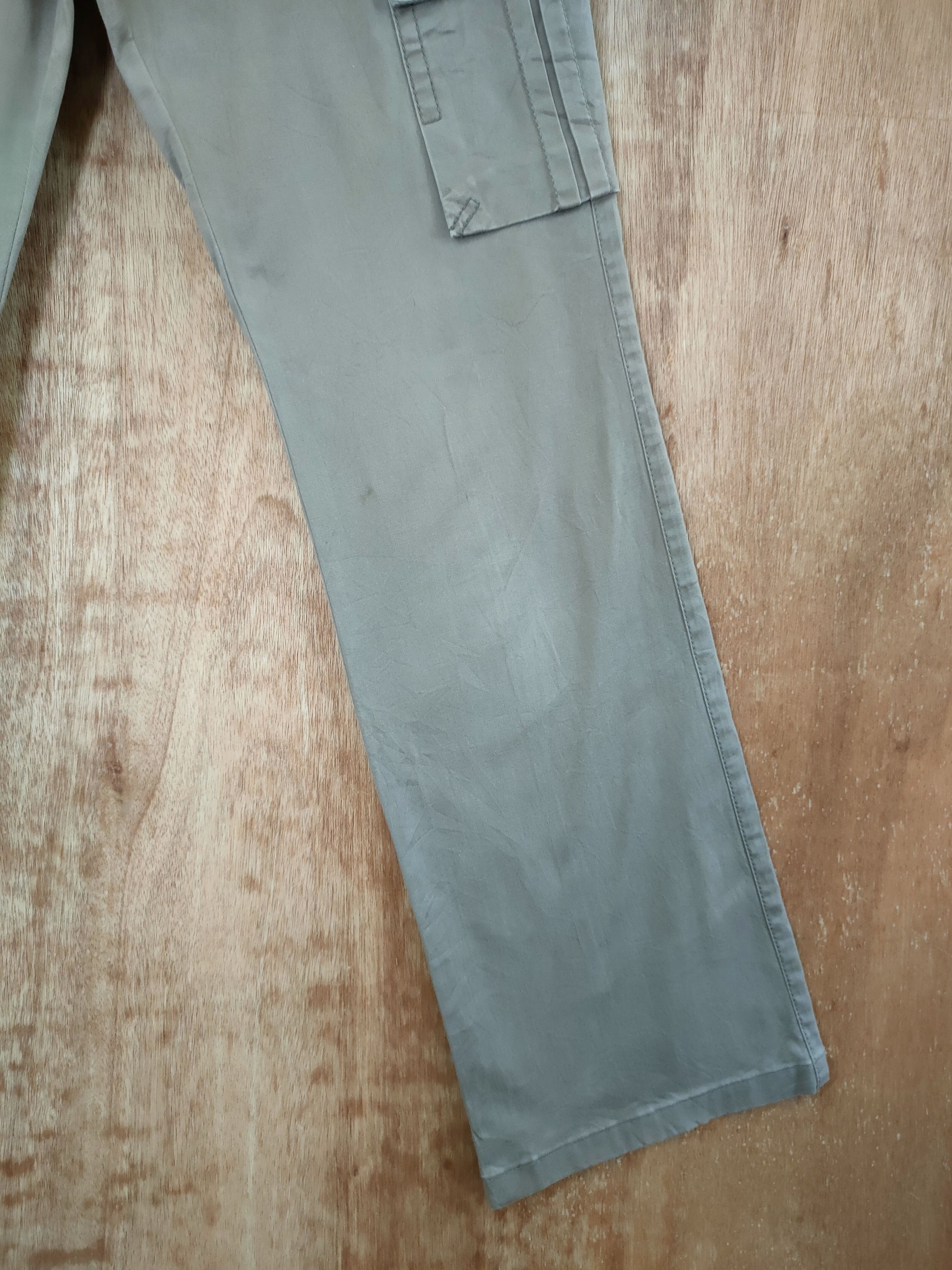 Japanese Brand DLL Lufu japan multipocket streetwear cargo pants #46-416 Size US 27 - 3 Thumbnail