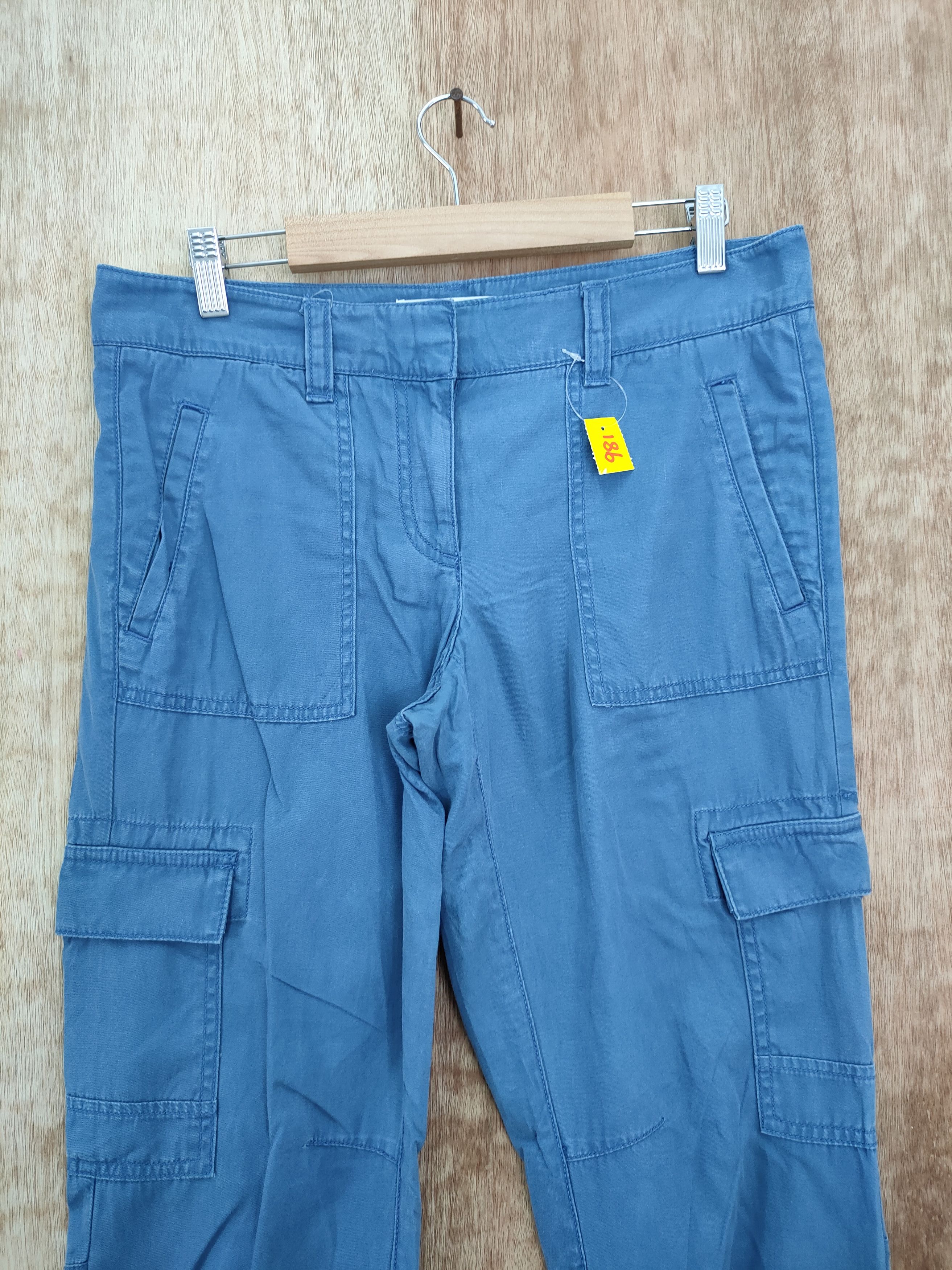 Japanese Brand × Vintage DLL LOFT BLUE UTILITY JOGGER VINTAGE CARGO PANTS #981 Size US 30 / EU 46 - 3 Thumbnail