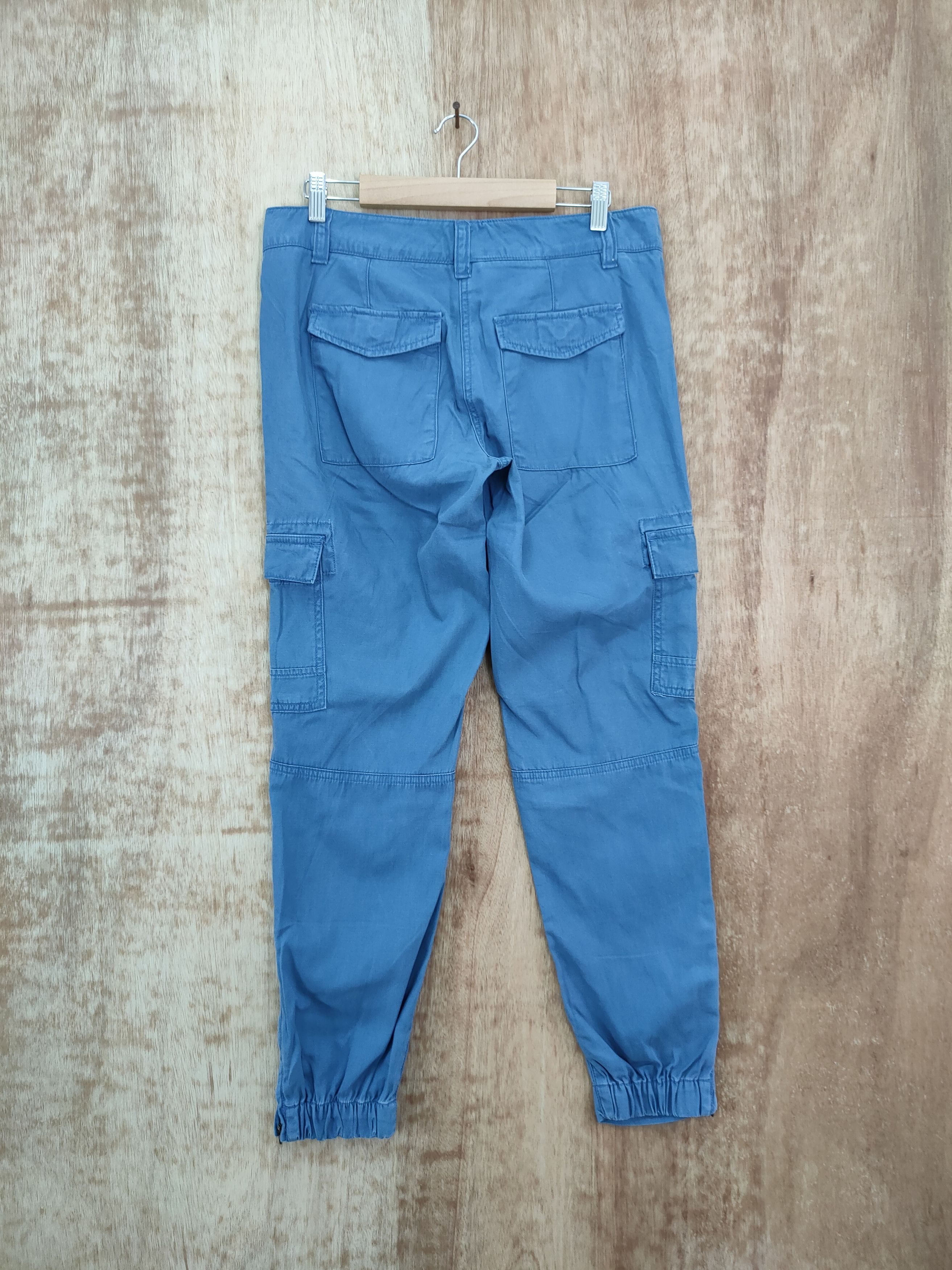 Japanese Brand × Vintage DLL LOFT BLUE UTILITY JOGGER VINTAGE CARGO PANTS #981 Size US 30 / EU 46 - 6 Thumbnail
