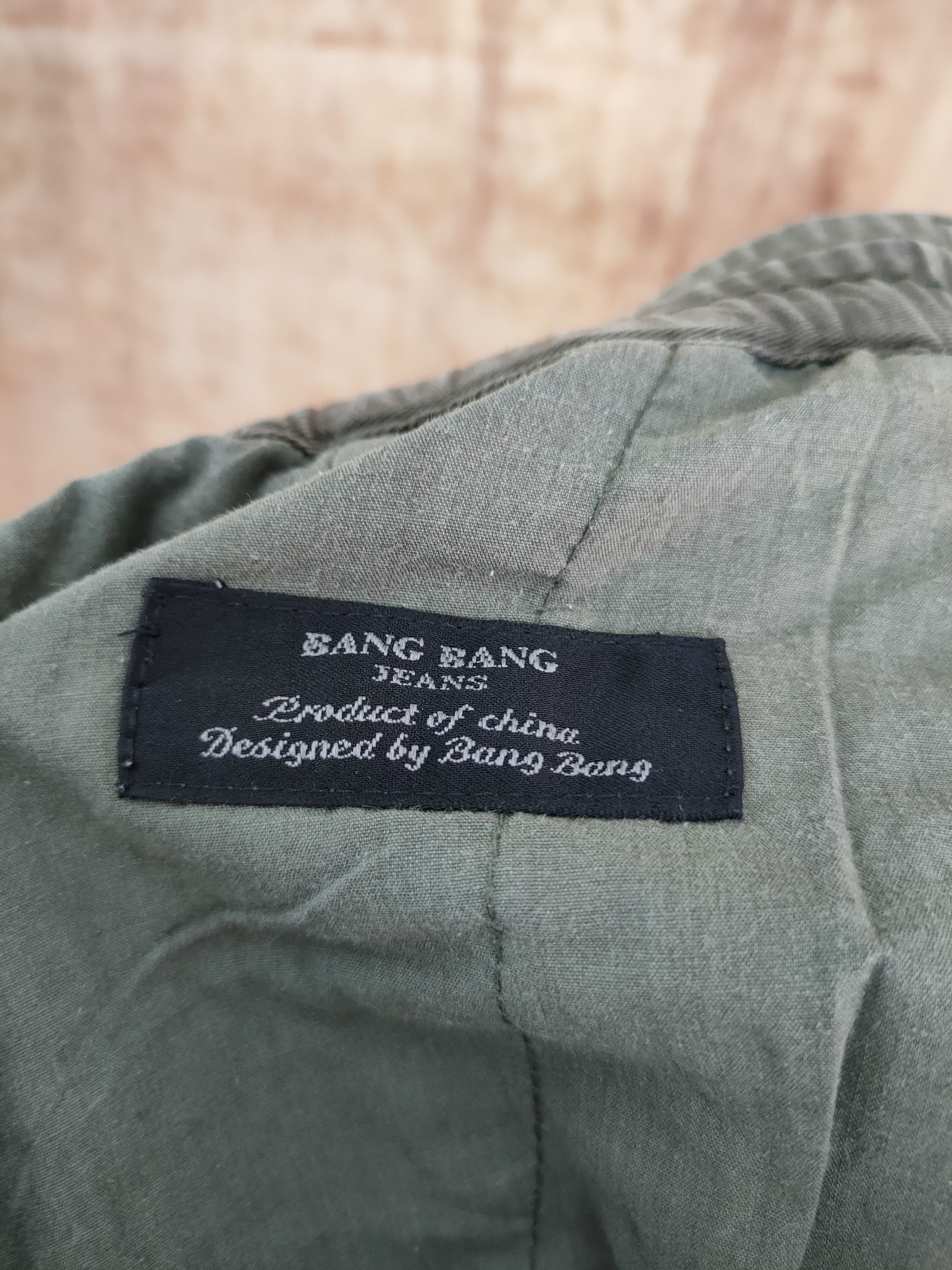 Japanese Brand DLL bang bang jeans multipocket tactical cargo pants #272 Size US 35 - 9 Thumbnail