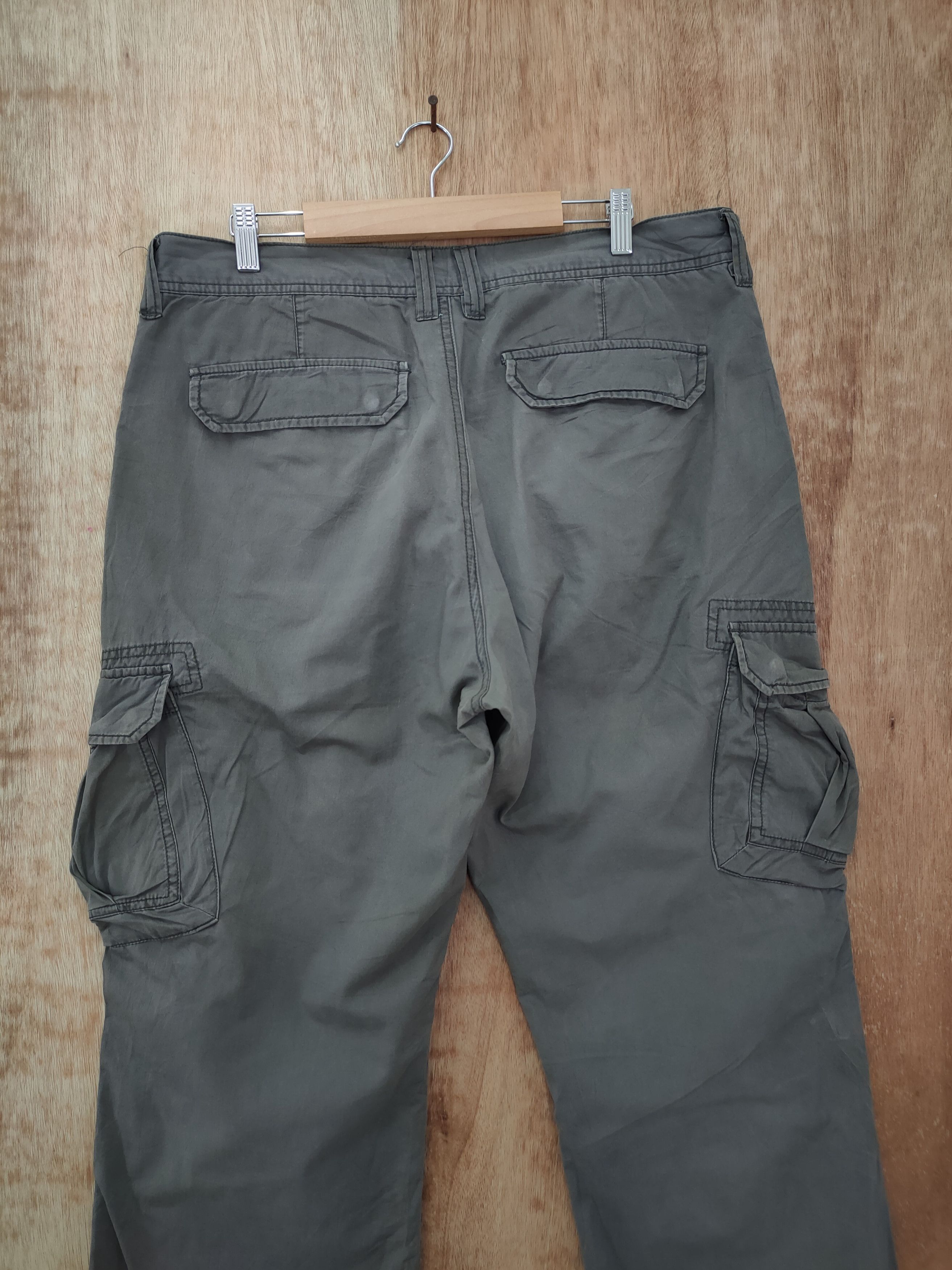Japanese Brand DLL villand grey multipocket tactical cargo pants #sp46-253T Size US 37 - 9 Thumbnail