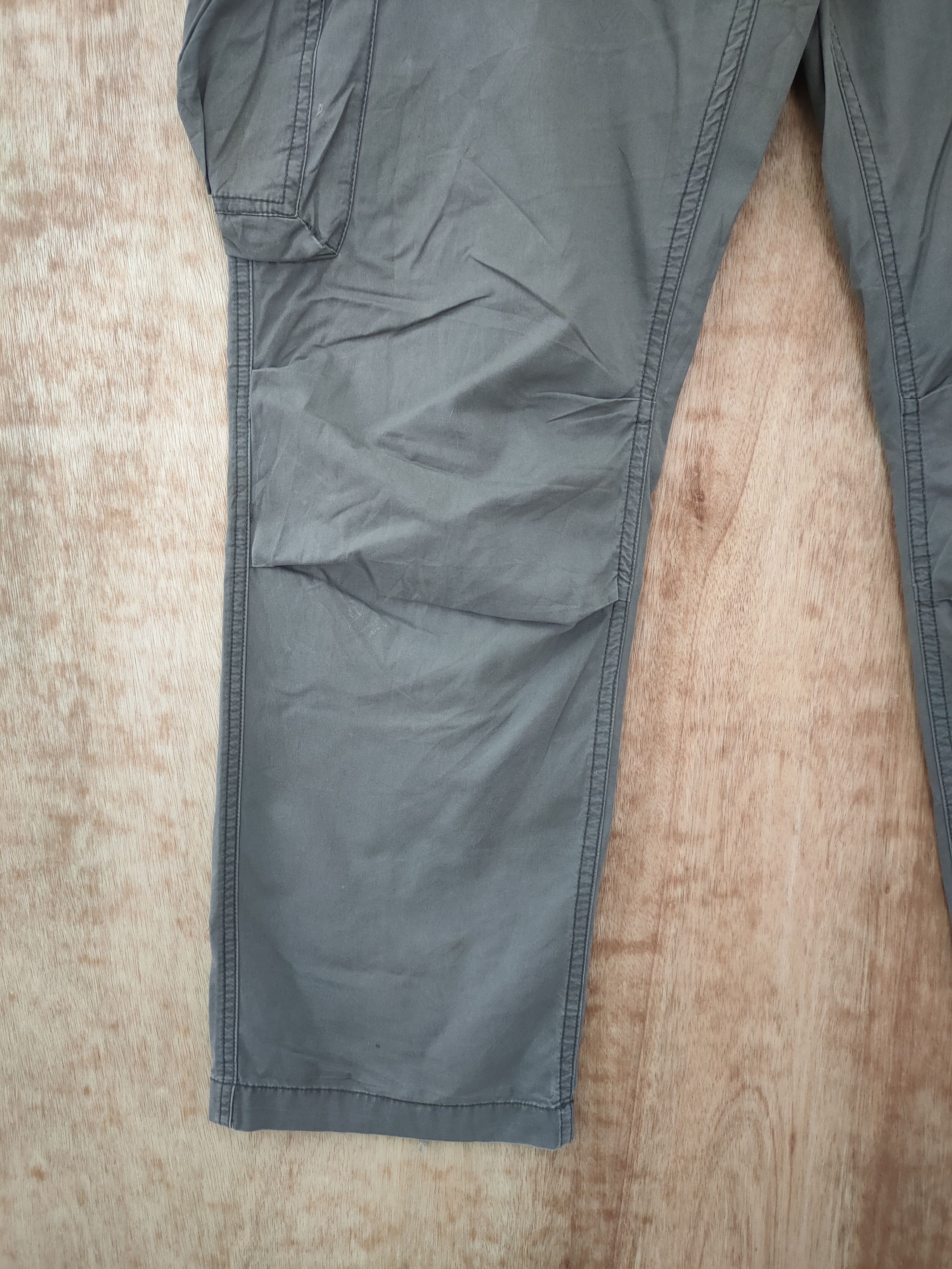 Japanese Brand DLL villand grey multipocket tactical cargo pants #sp46-253T Size US 37 - 2 Thumbnail