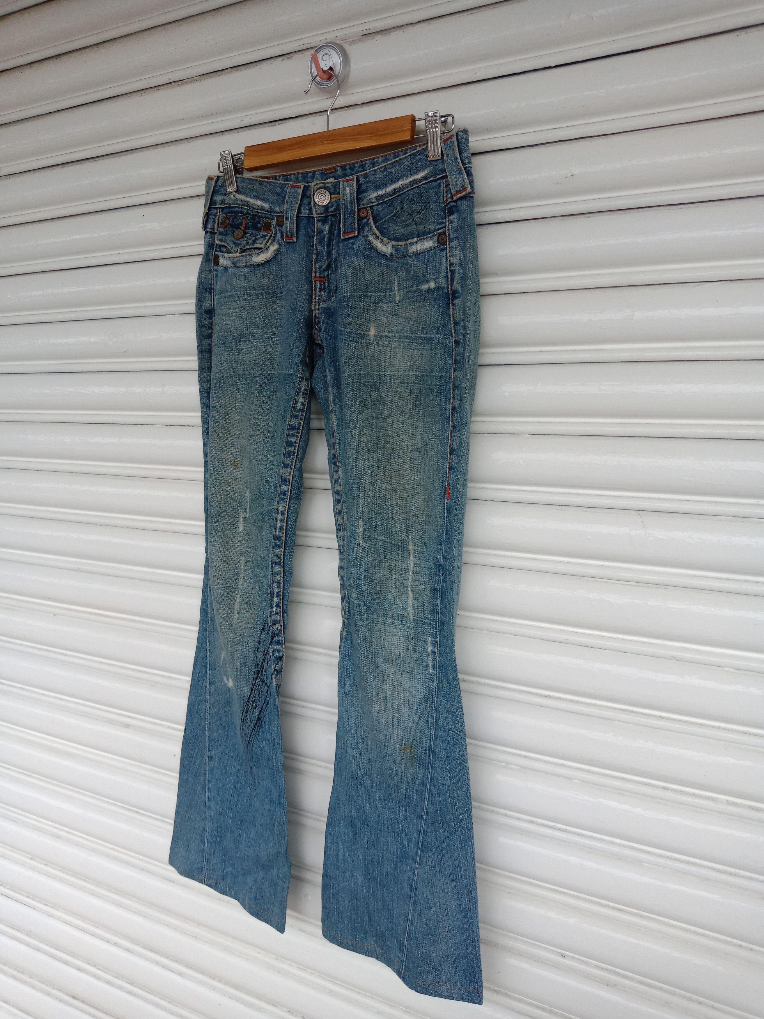 True Religion True Religion Joey Black Paints Splashes Size 29" - 3 Thumbnail