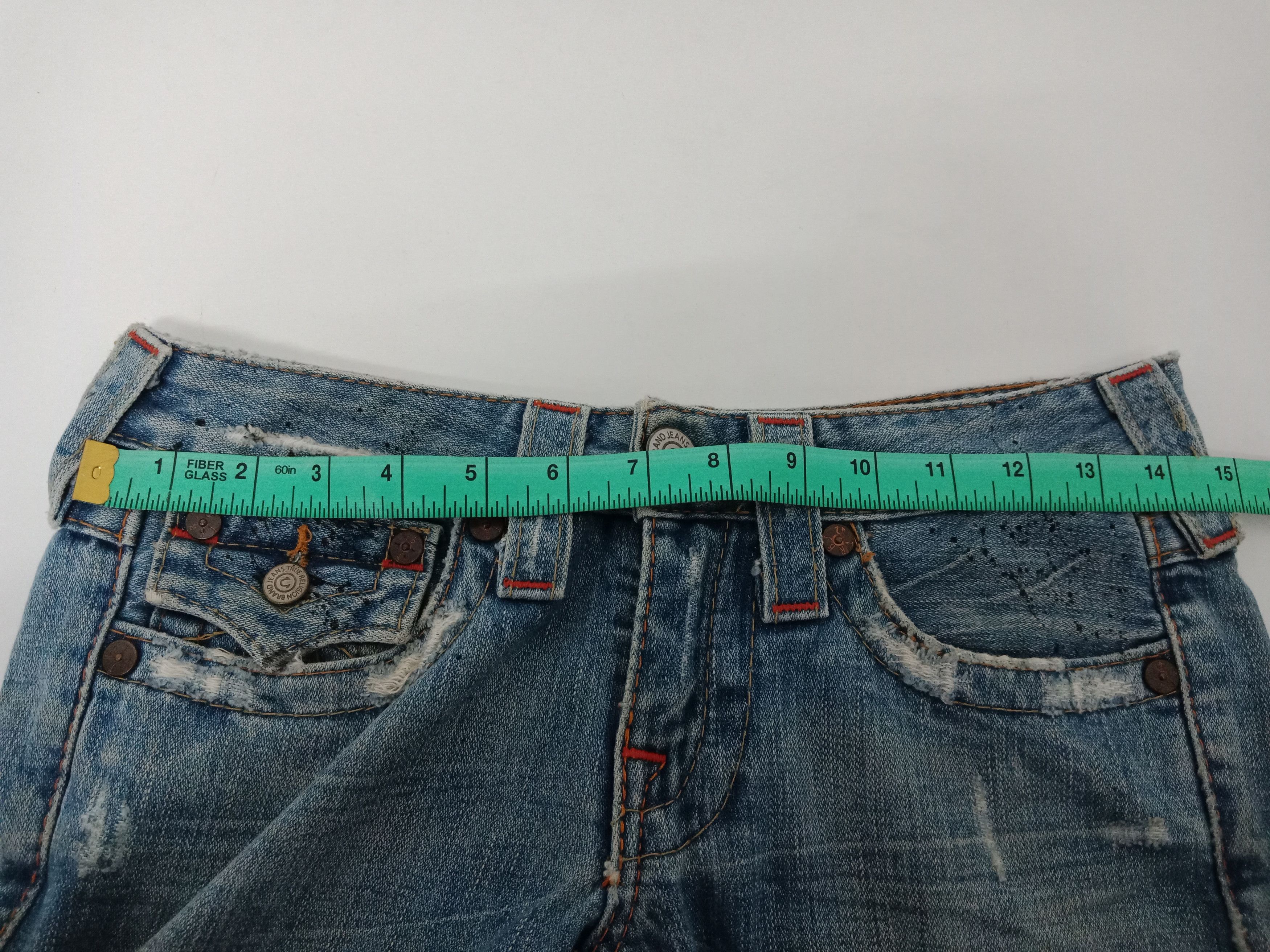 True Religion True Religion Joey Black Paints Splashes Size 29" - 9 Thumbnail