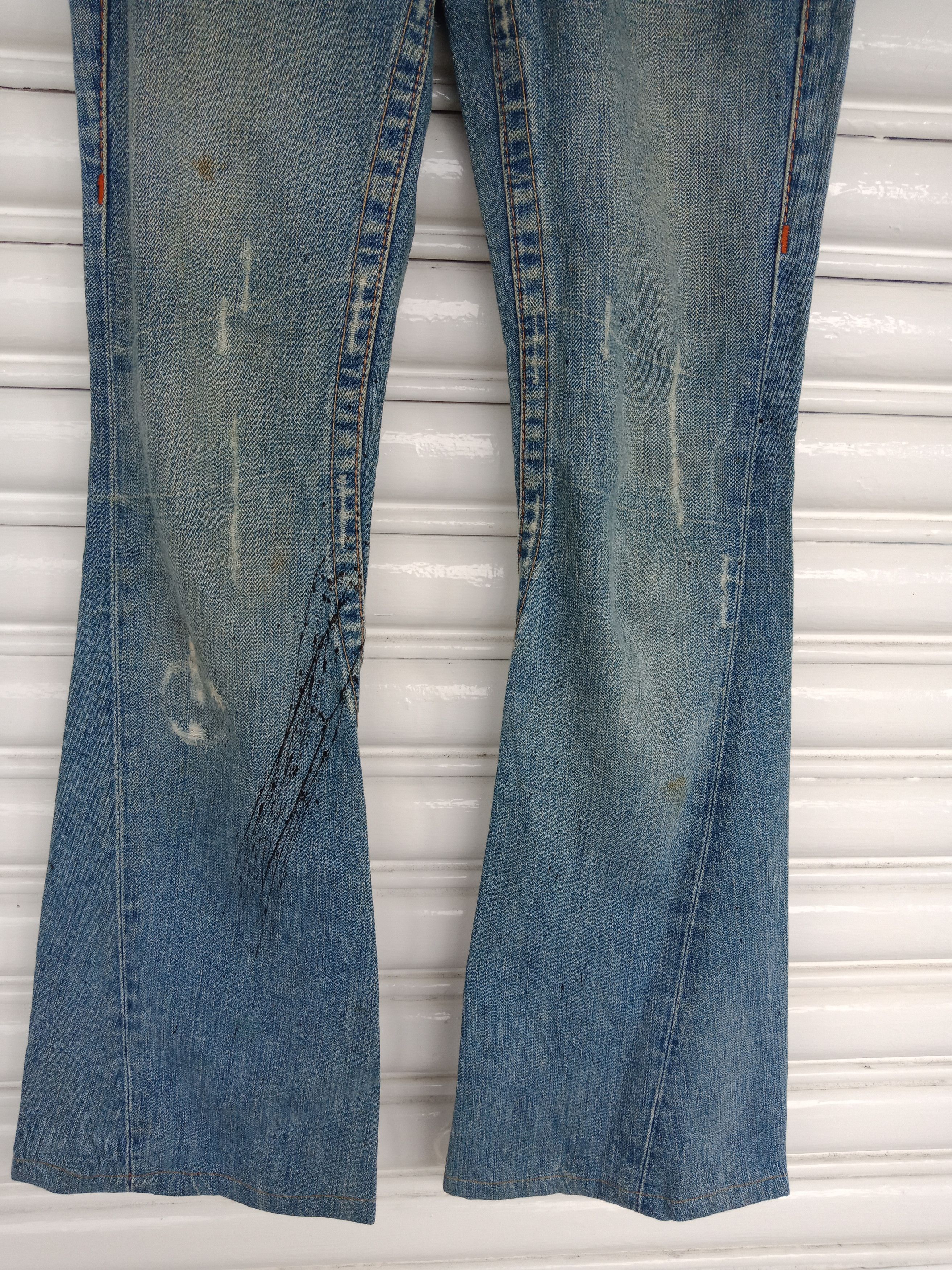 True Religion True Religion Joey Black Paints Splashes Size 29" - 7 Thumbnail