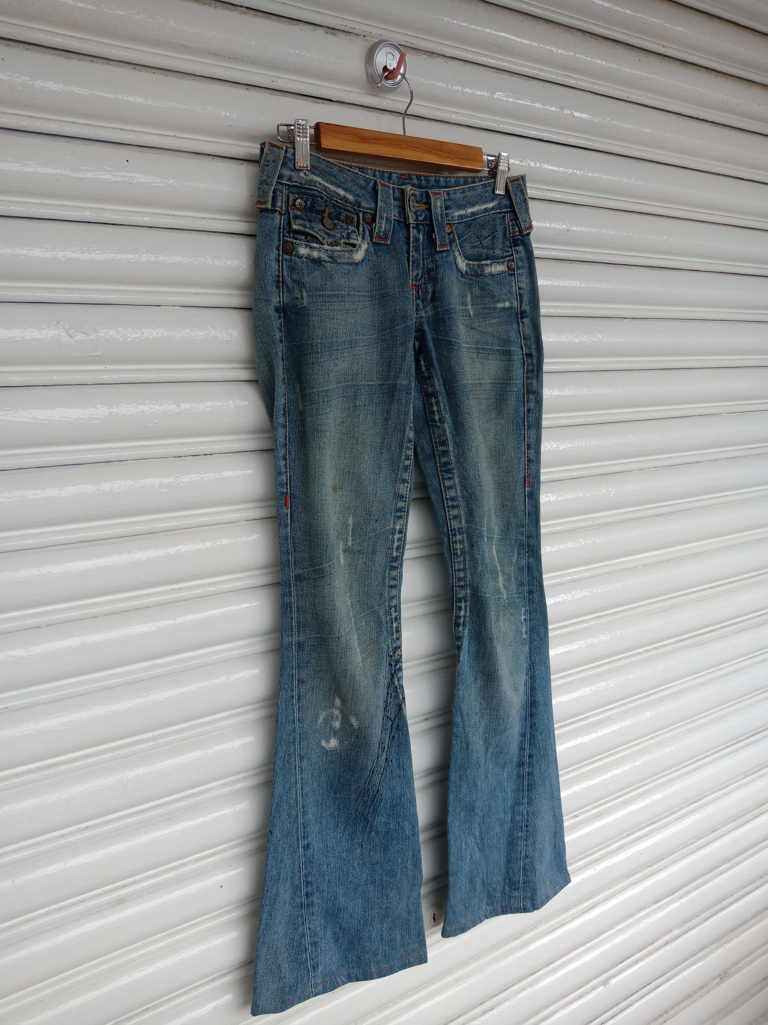 True Religion True Religion Joey Black Paints Splashes Size 29" - 4 Thumbnail