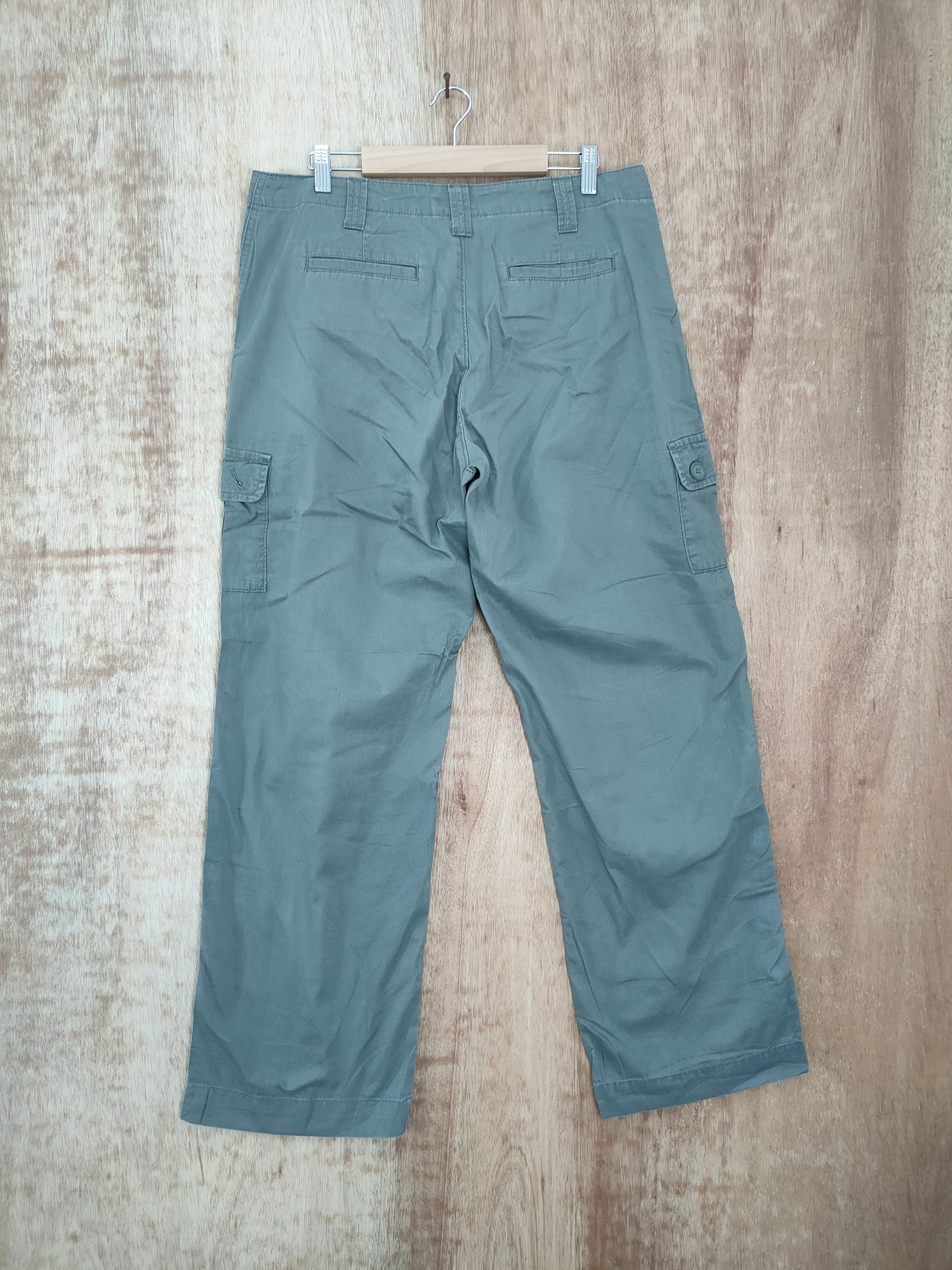 Lee DL Lee green vintage cargo pants streetwear #947 Size US 33 - 8 Thumbnail