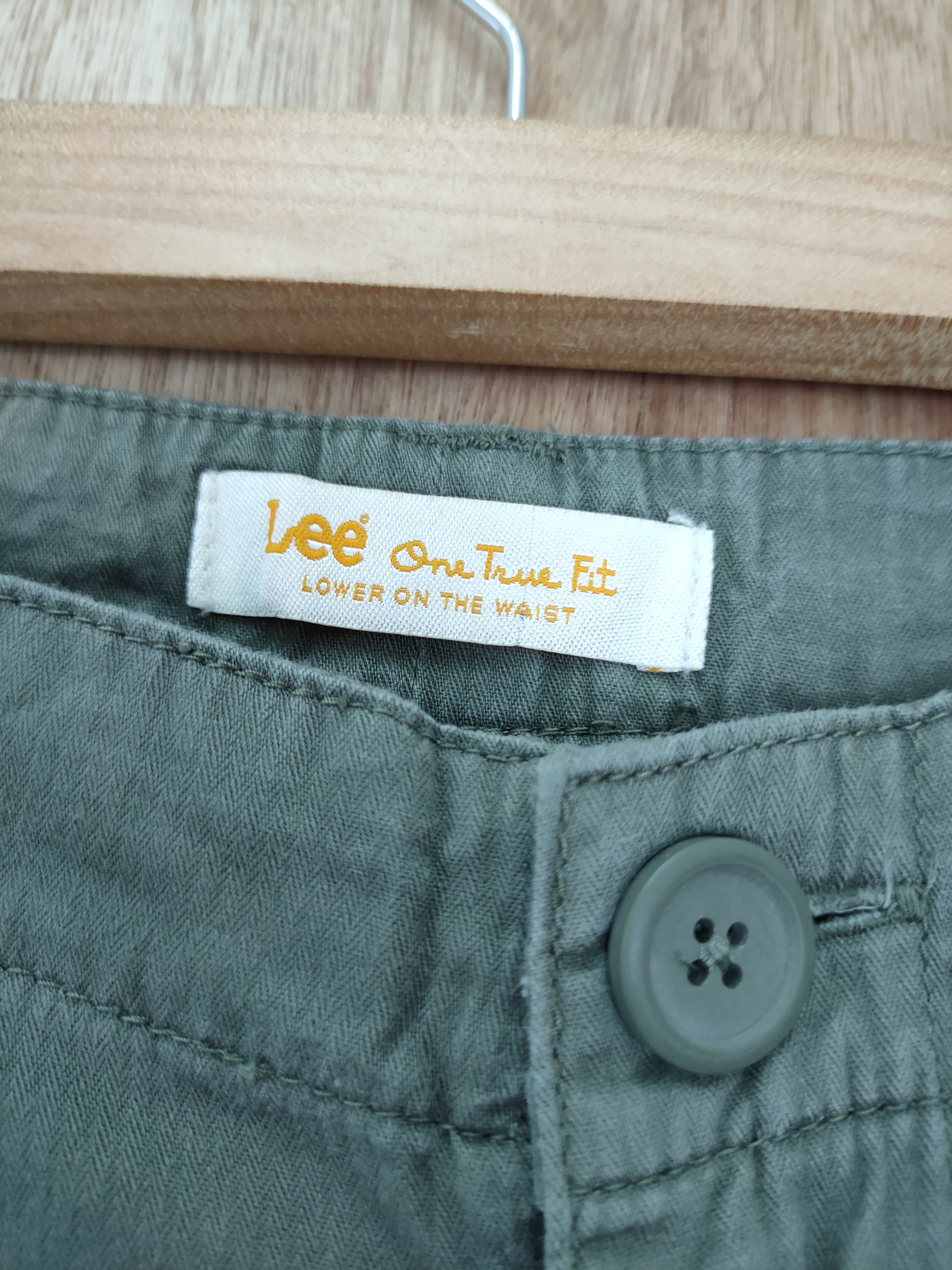 Lee DL Lee green vintage cargo pants streetwear #947 Size US 33 - 5 Thumbnail