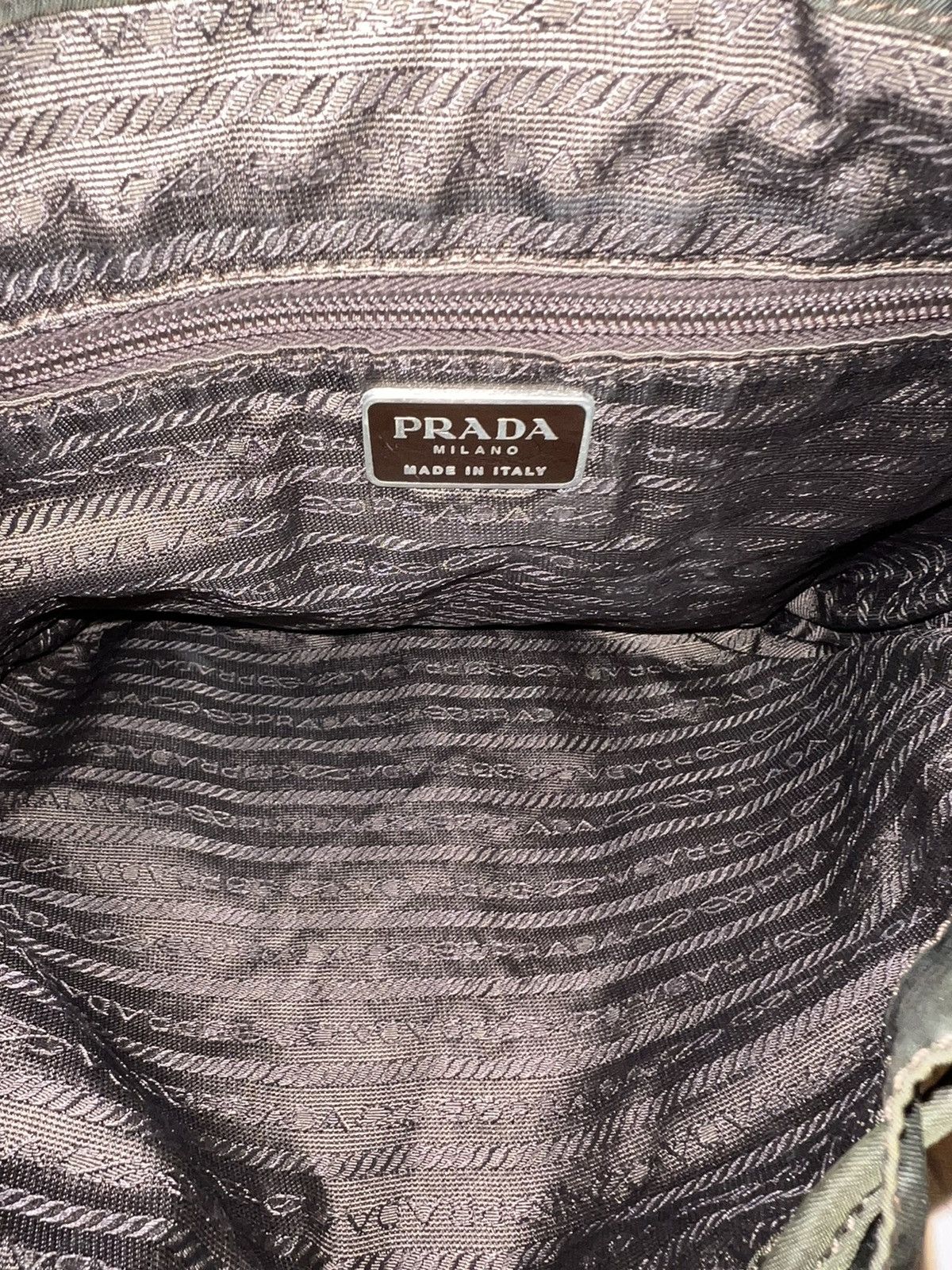 Prada Prada Rucksack Dark Green Size ONE SIZE - 9 Thumbnail