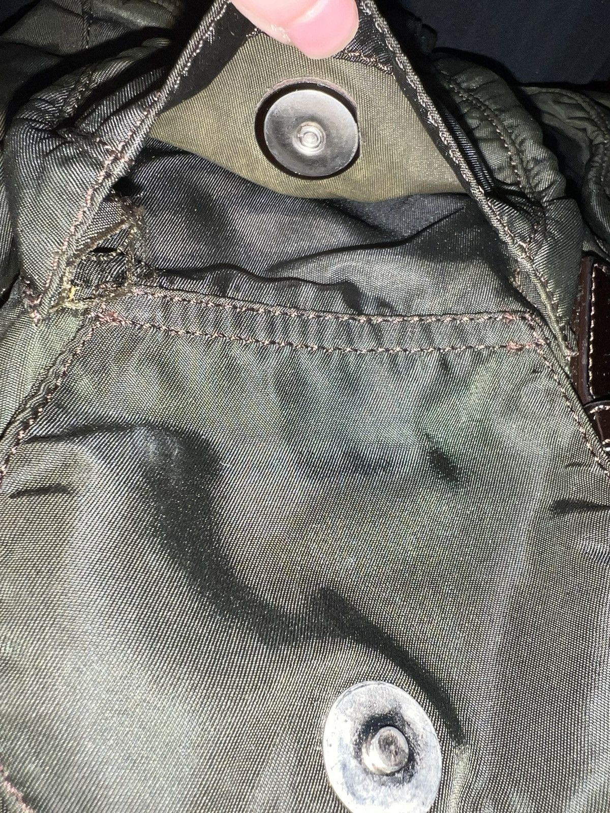 Prada Prada Rucksack Dark Green Size ONE SIZE - 13 Thumbnail