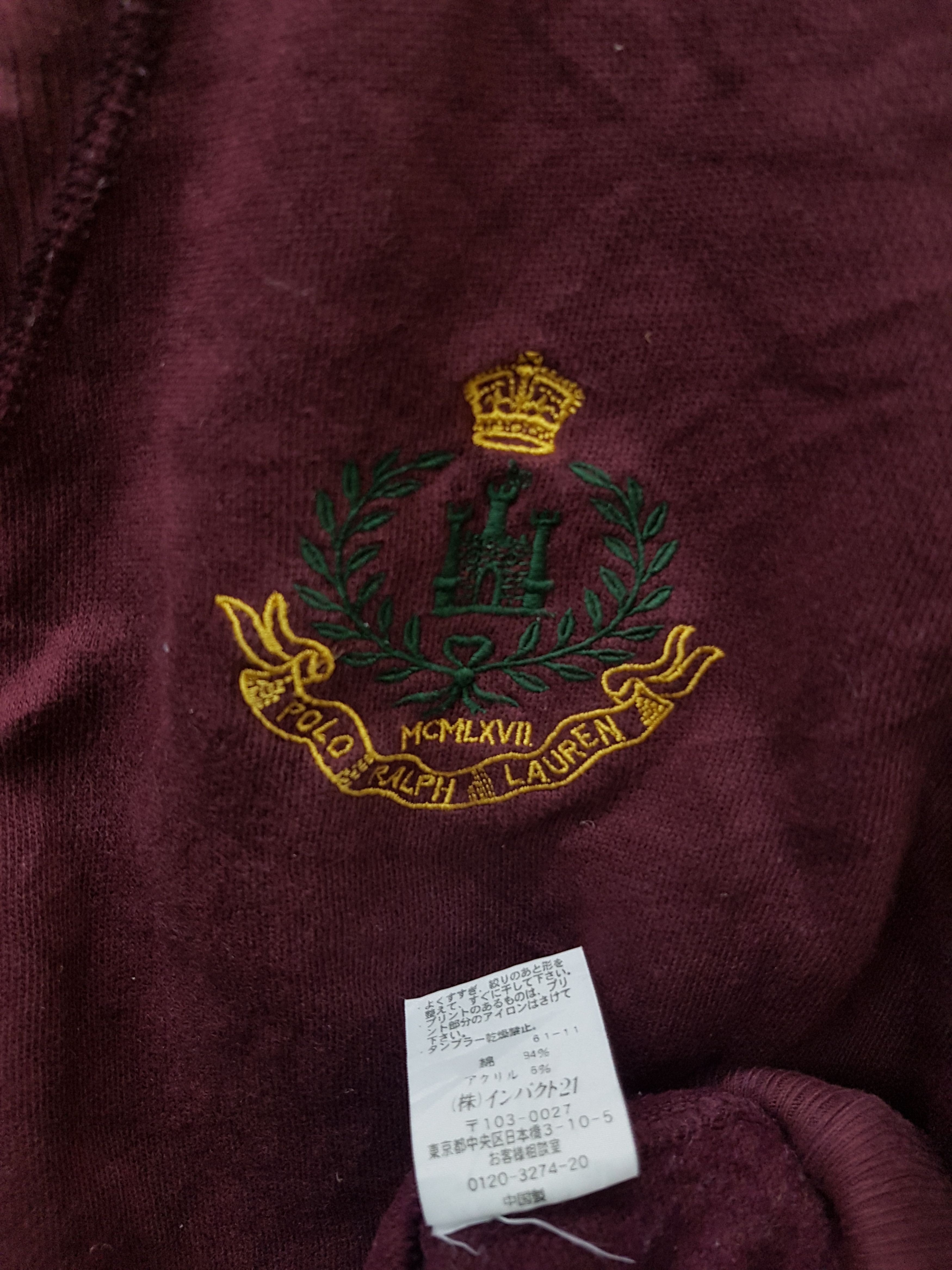 Ralph Lauren Polo Ralph Lauren Sweatshirts For Women Size US L / EU 52-54 / 3 - 4 Thumbnail