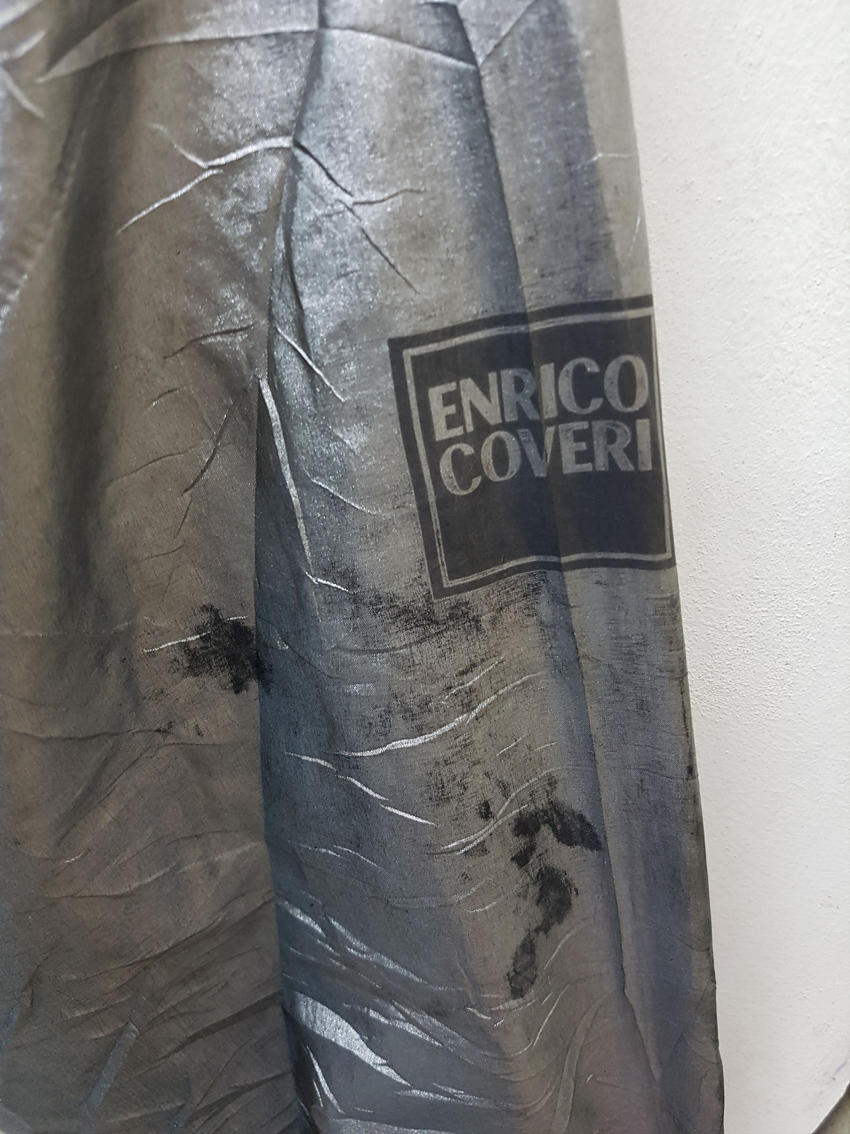 Designer Vintage Enrico Coveri Jacket Full Zipper Nice Design Size US L / EU 52-54 / 3 - 2 Thumbnail