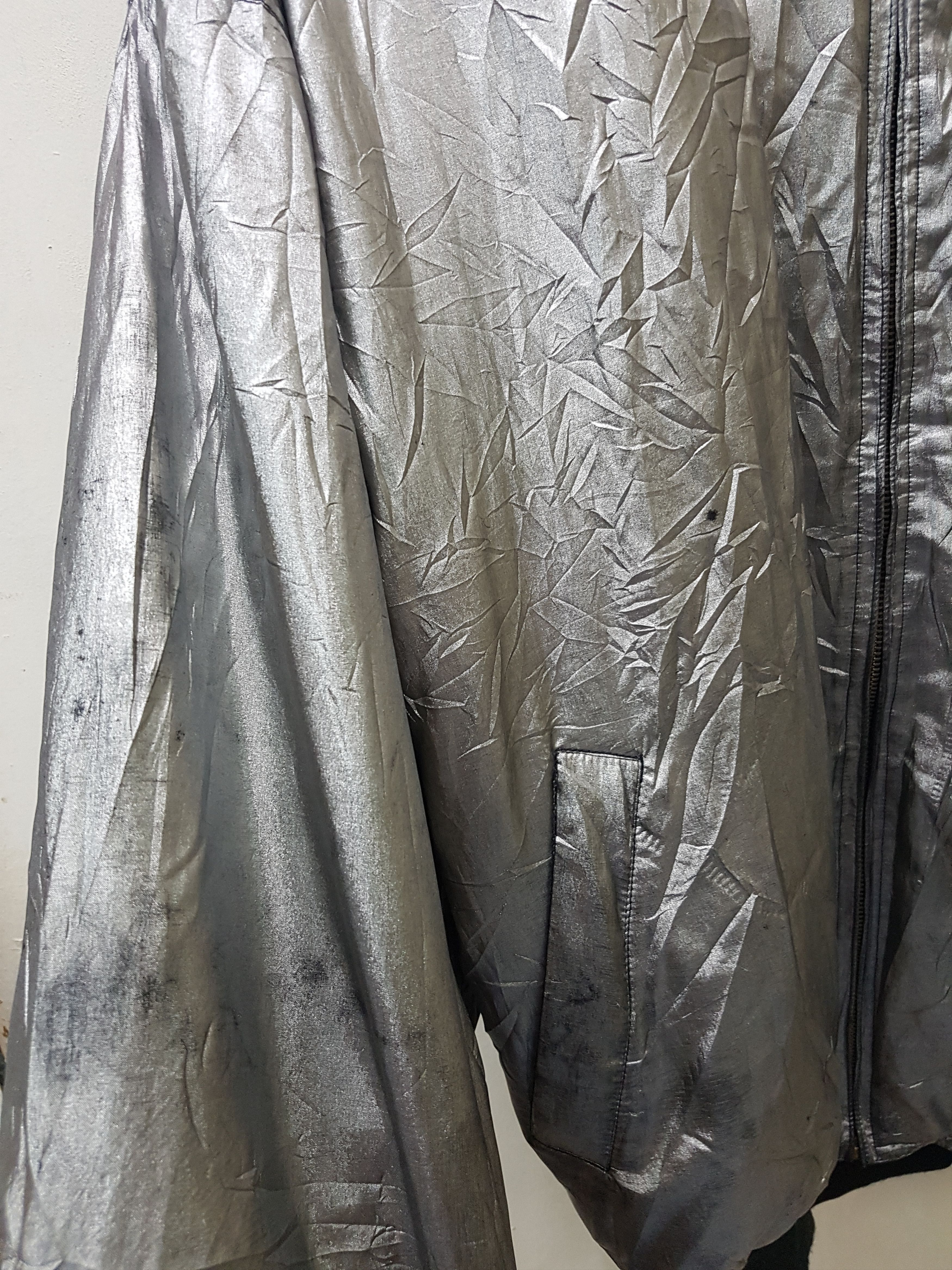 Designer Vintage Enrico Coveri Jacket Full Zipper Nice Design Size US L / EU 52-54 / 3 - 3 Thumbnail
