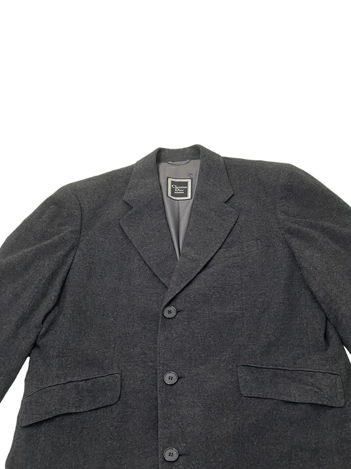Christian Dior Monsieur Wool Over Coat Vtg Christian Dior Monsieur 4🟩3 Size US L / EU 52-54 / 3 - 14 Thumbnail