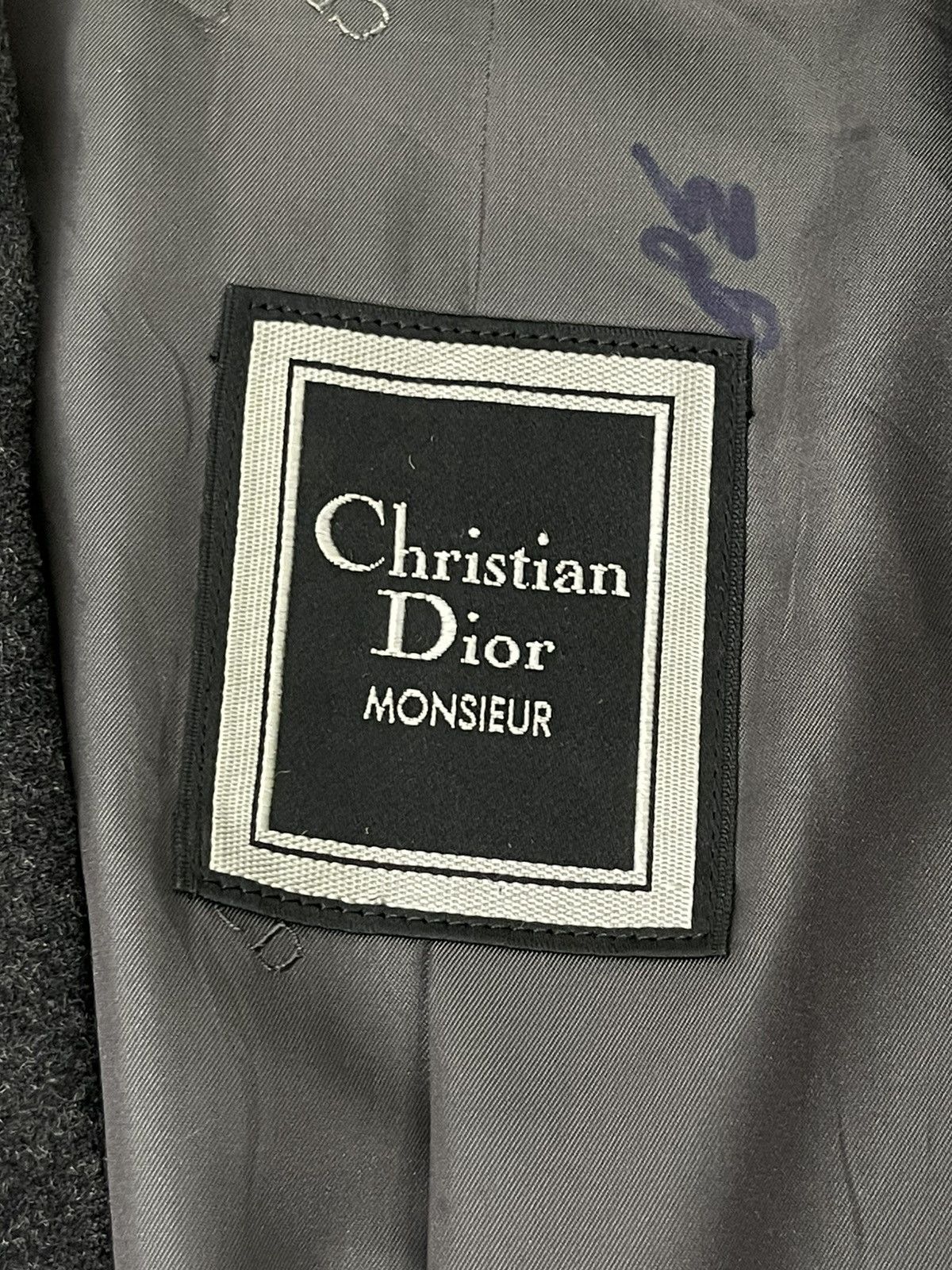 Christian Dior Monsieur Wool Over Coat Vtg Christian Dior Monsieur 4🟩3 Size US L / EU 52-54 / 3 - 25 Thumbnail