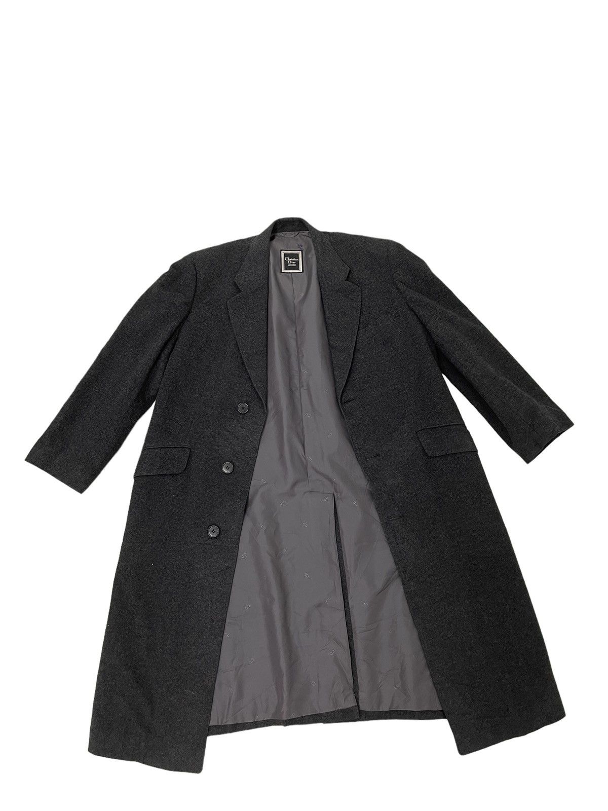 Christian Dior Monsieur Wool Over Coat Vtg Christian Dior Monsieur 4🟩3 Size US L / EU 52-54 / 3 - 5 Thumbnail