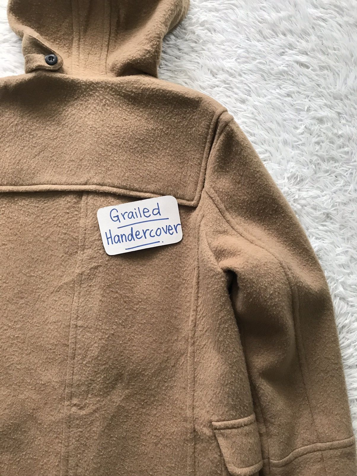 Burberry Burberrys Blend Wool Dufflecoat Hooded Inner Checkered Size M / US 6-8 / IT 42-44 - 12 Thumbnail