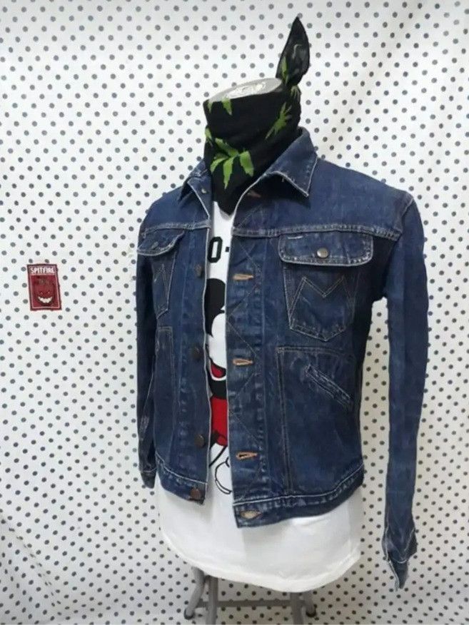 Japanese Brand 💥Vintage Maverick Blue bell denim jacket Size US XS / EU 42 / 0 - 3 Thumbnail