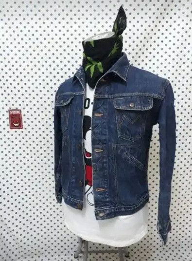 Japanese Brand 💥Vintage Maverick Blue bell denim jacket Size US XS / EU 42 / 0 - 6 Thumbnail