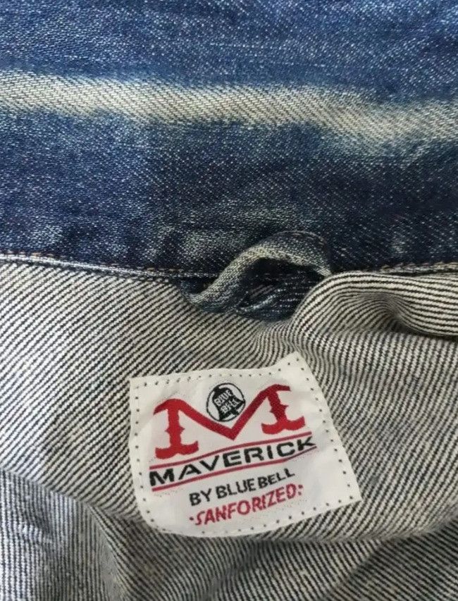 Japanese Brand 💥Vintage Maverick Blue bell denim jacket Size US XS / EU 42 / 0 - 5 Thumbnail