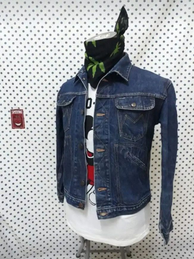 Japanese Brand 💥Vintage Maverick Blue bell denim jacket Size US XS / EU 42 / 0 - 8 Thumbnail