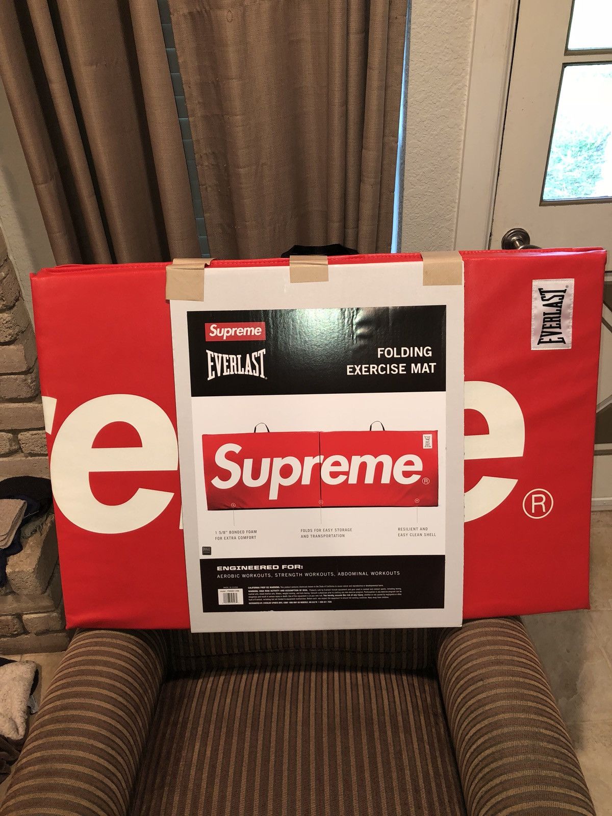 Supreme - supreme ヨガマット　EVERLAST シュプリーム　　インテリア　家具 2025年最新】supreme everlast folding exercise matの人気