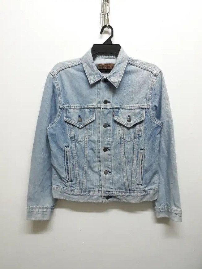 Levi's 💥Vintage Stonewash Levis 715 denim jacket Size US M / EU 48-50 / 2 - 1 Thumbnail