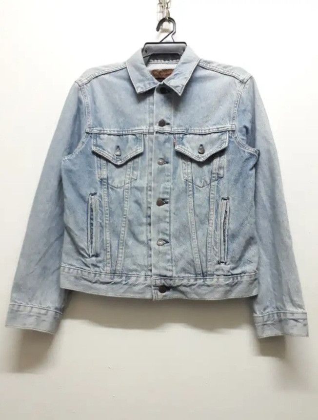 Levi's 💥Vintage Stonewash Levis 715 denim jacket Size US M / EU 48-50 / 2 - 7 Thumbnail