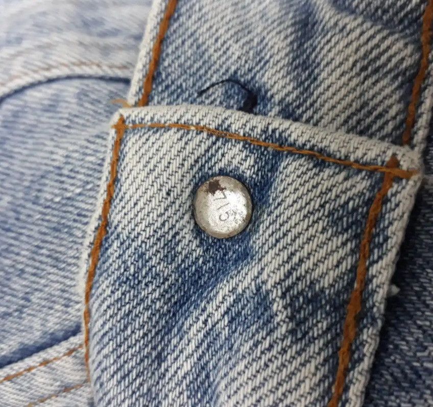 Levi's 💥Vintage Stonewash Levis 715 denim jacket Size US M / EU 48-50 / 2 - 12 Thumbnail