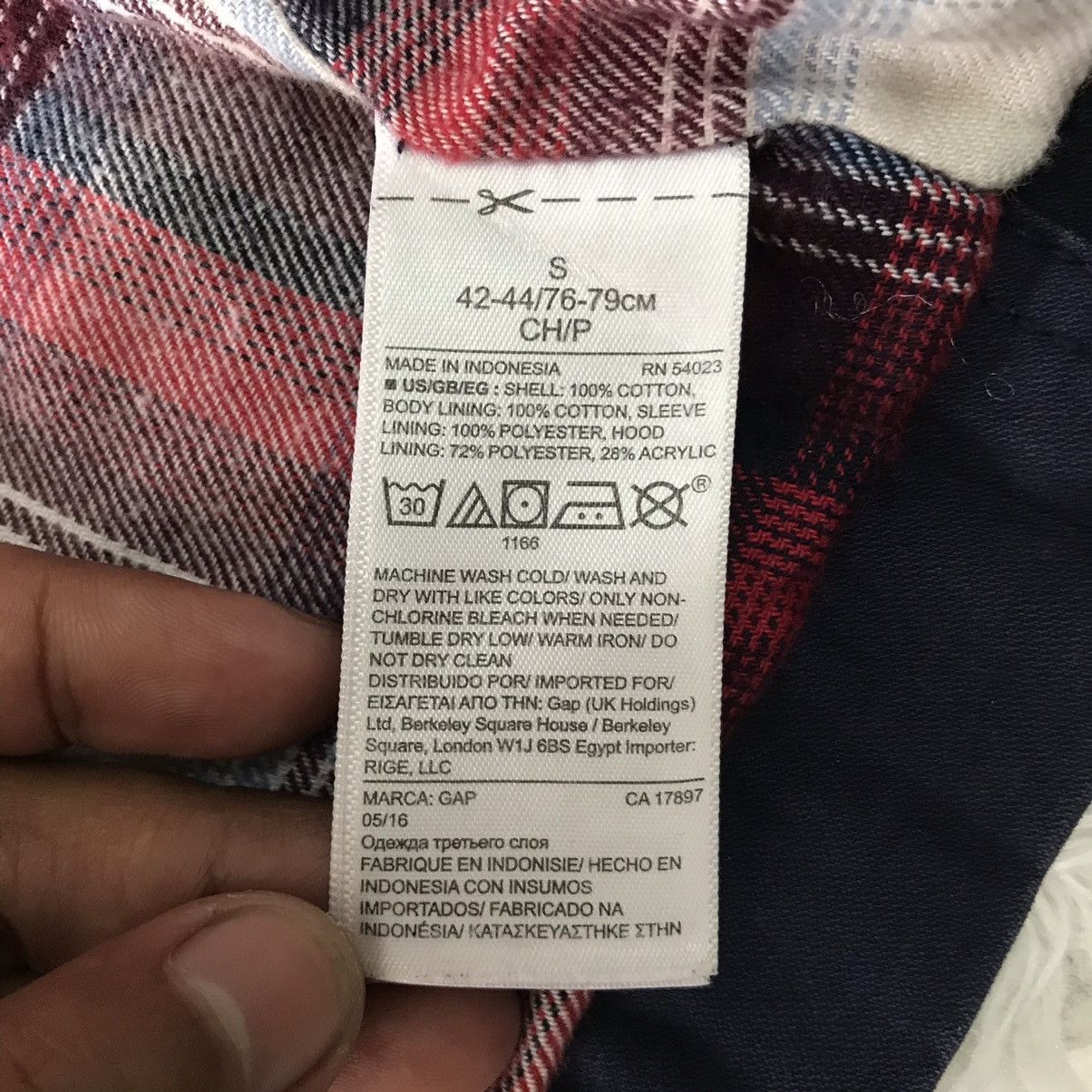 Gap Gap Pendleton Hooded Fatigue Military Army Style Jacket Size US S / EU 44-46 / 1 - 17 Thumbnail