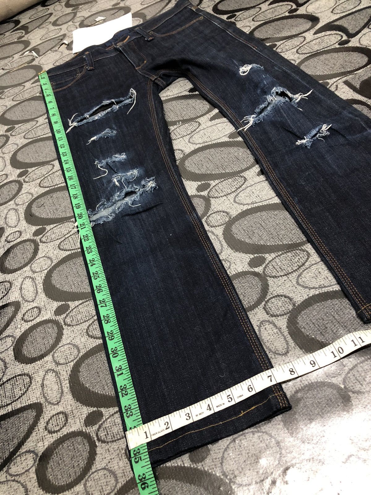 Rare J+ Distressed Skinny Fit Straight .