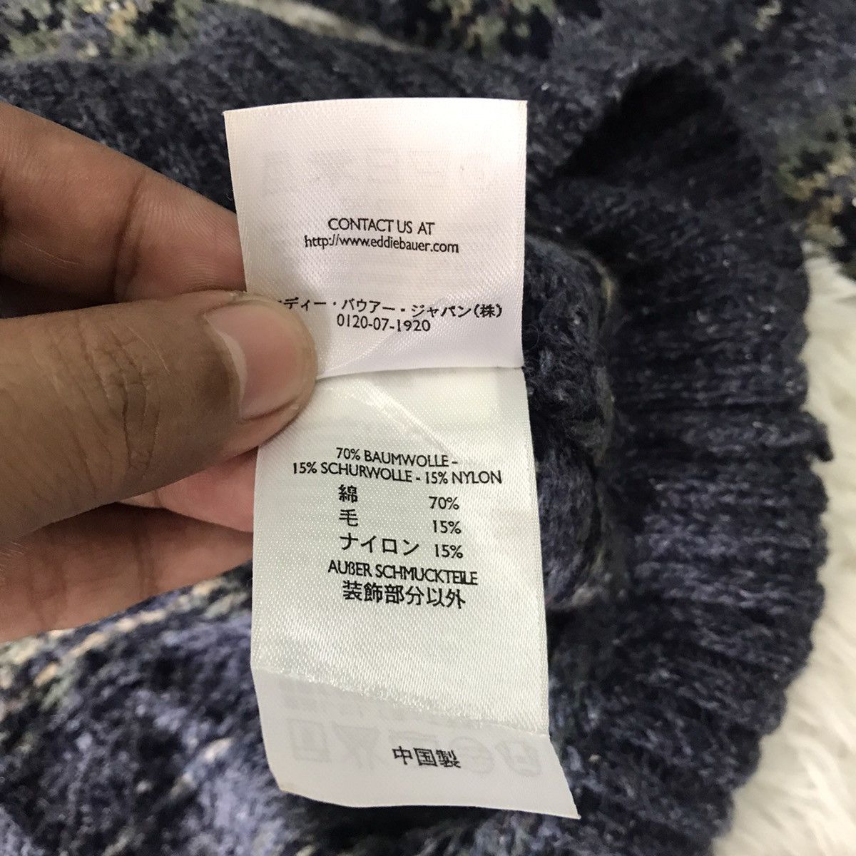Eddie Bauer Eddie Bauer Lamb’s Wool & Nylon Knit Sweater Like Size US M / EU 48-50 / 2 - 18 Thumbnail