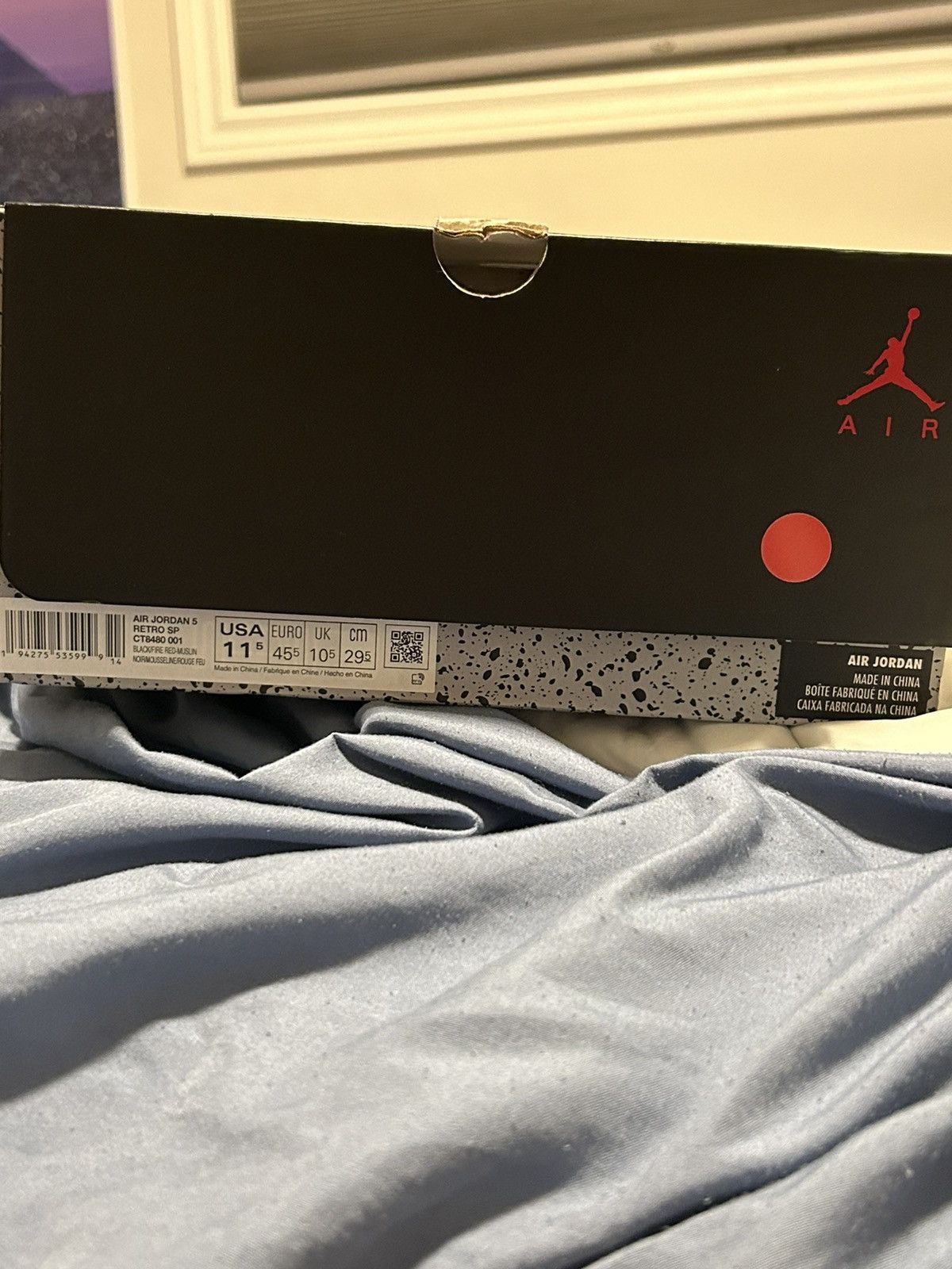 Jordan Brand Off White Jordan 5 Size 11.5 Size US 11.5 / EU 44-45 - 10 Thumbnail