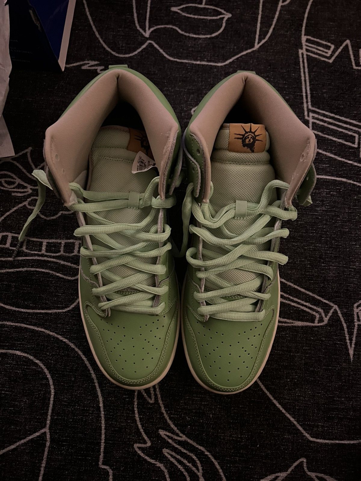 Nike Nike sb dunk “Liberty” High sz12 DS Size US 12 / EU 45 - 5 Thumbnail