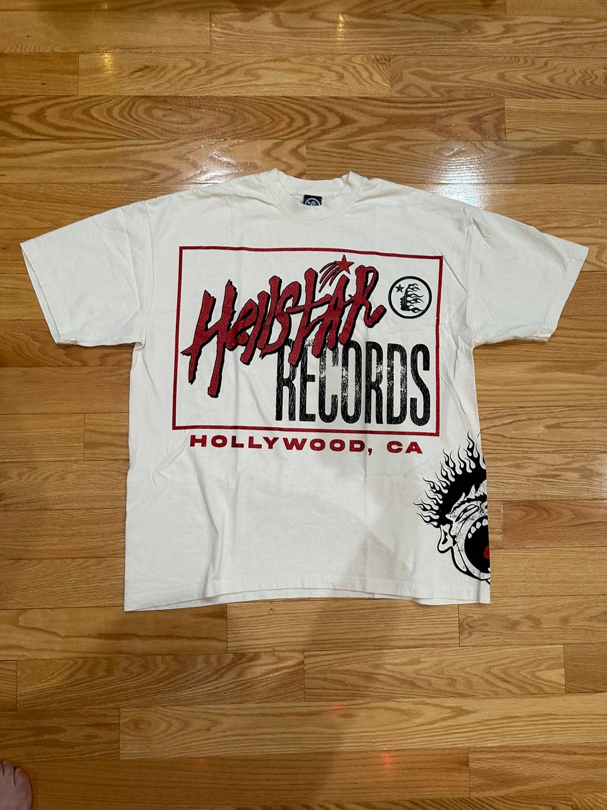 Hellstar Studios Records SS T-Shirt Off White – LEGACY-NY
