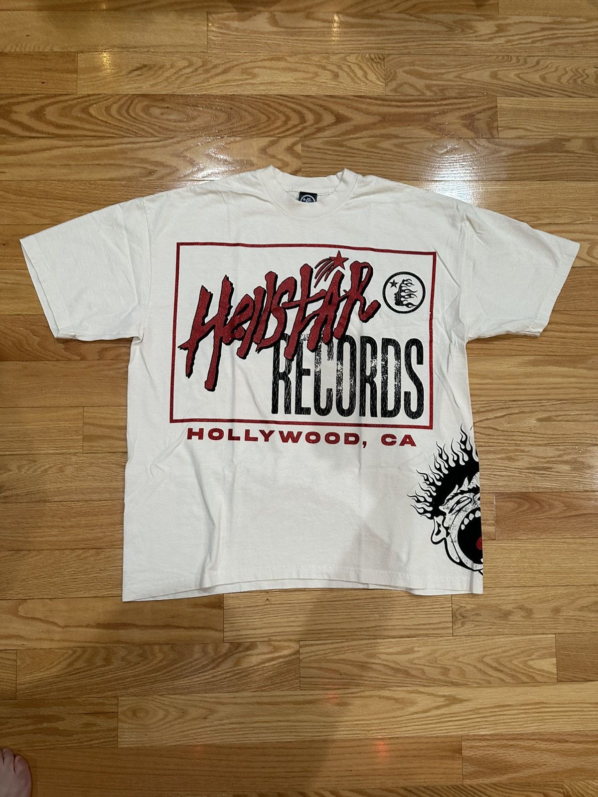 Hellstar Studios Records SS T-Shirt Off White – LEGACY-NY