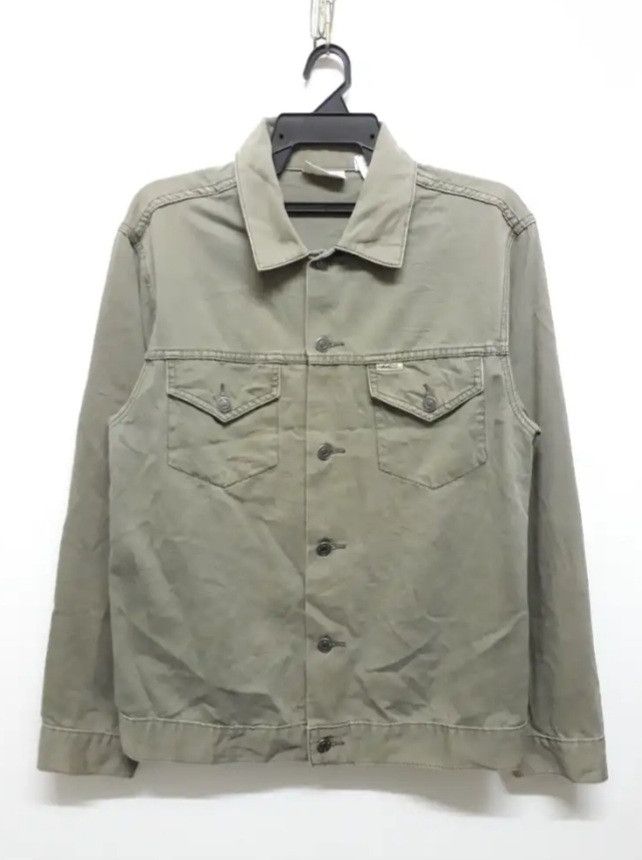 Levi's 💥Levis strauss grey denim jacket Size US L / EU 52-54 / 3 - 6 Thumbnail