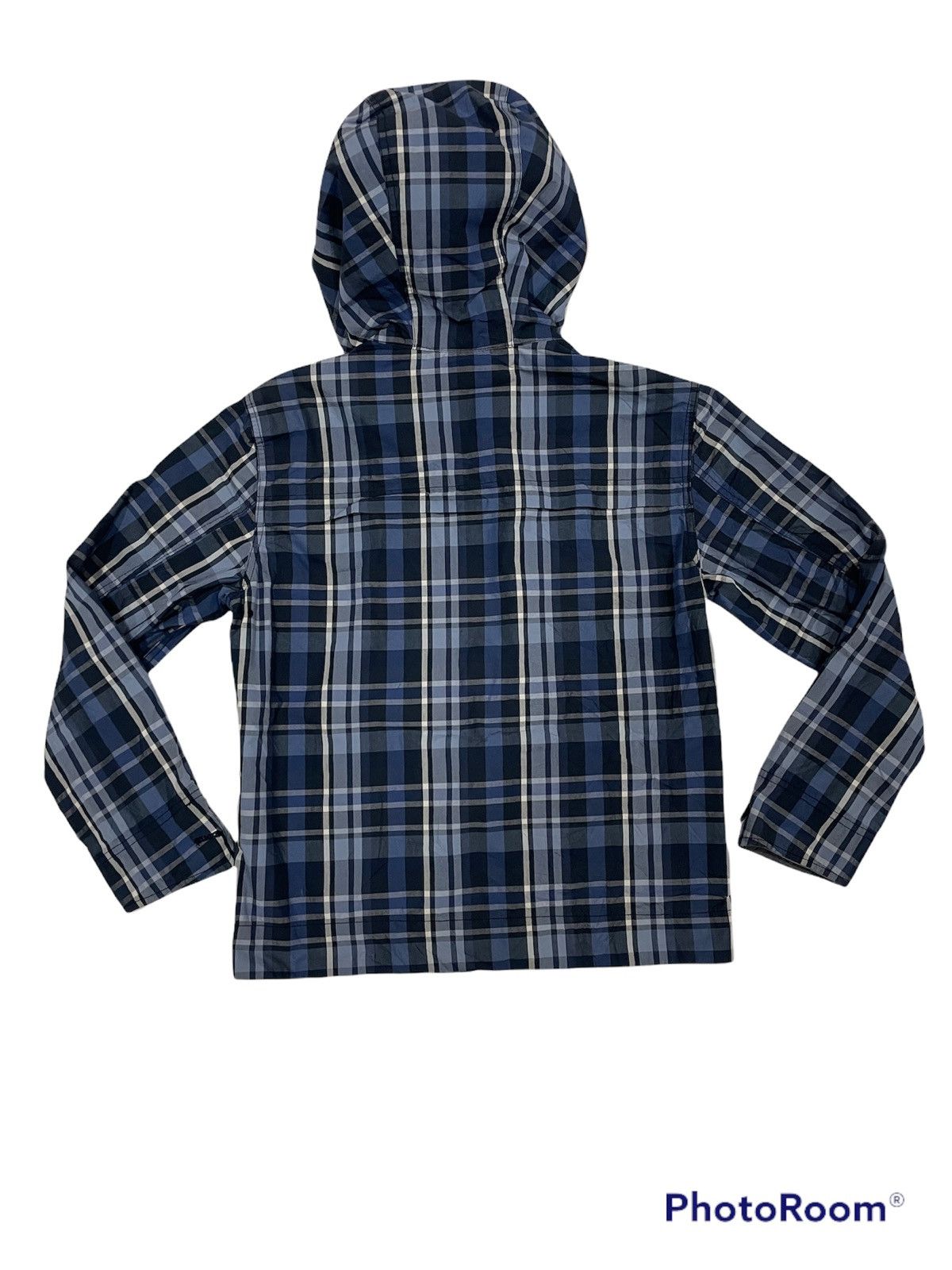 Japanese Brand × Uniqlo Uniqlo Japanese Streetwear hooded flannel plaids slim fit M Size US S / EU 44-46 / 1 - 5 Thumbnail