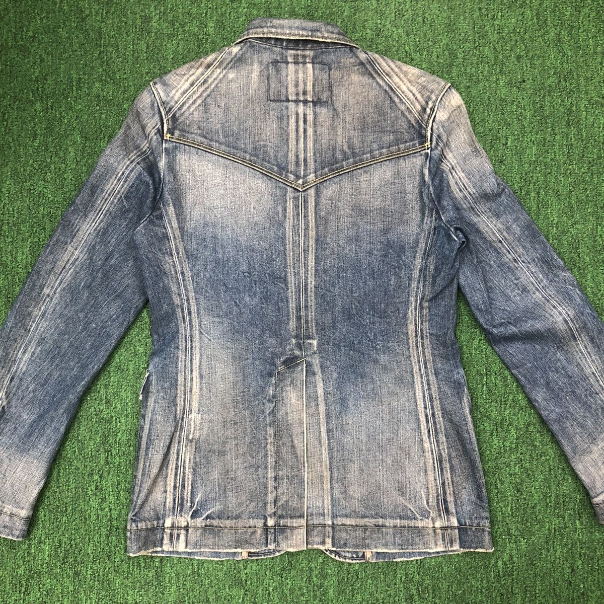 Japanese Brand × Velvet Y12. JAPAN VELVET BLUE DENIM COAT Size M / US 6-8 / IT 42-44 - 7 Thumbnail
