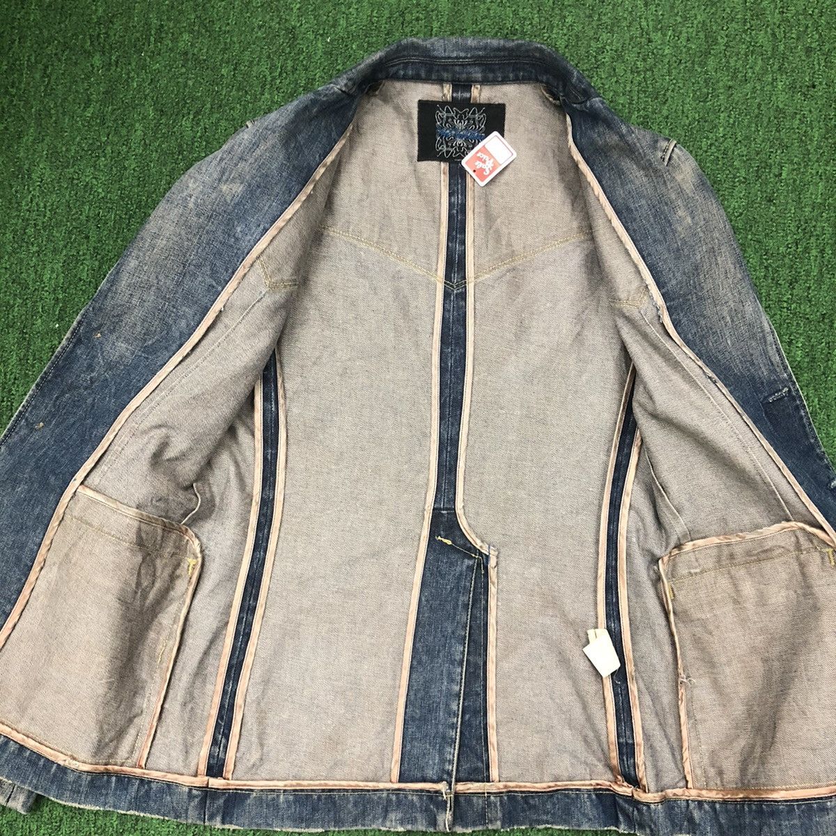 Japanese Brand × Velvet Y12. JAPAN VELVET BLUE DENIM COAT Size M / US 6-8 / IT 42-44 - 4 Thumbnail