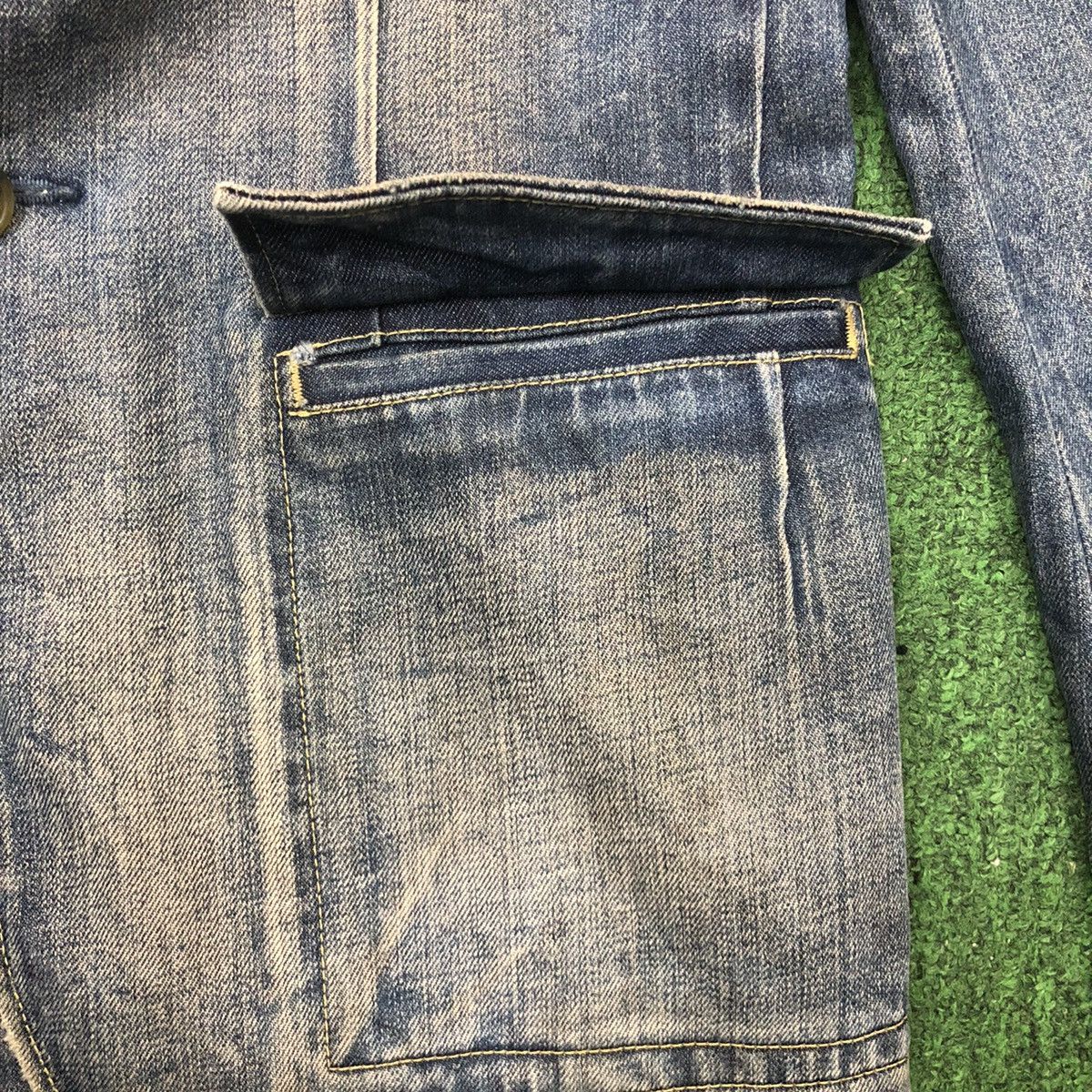 Japanese Brand × Velvet Y12. JAPAN VELVET BLUE DENIM COAT Size M / US 6-8 / IT 42-44 - 5 Thumbnail