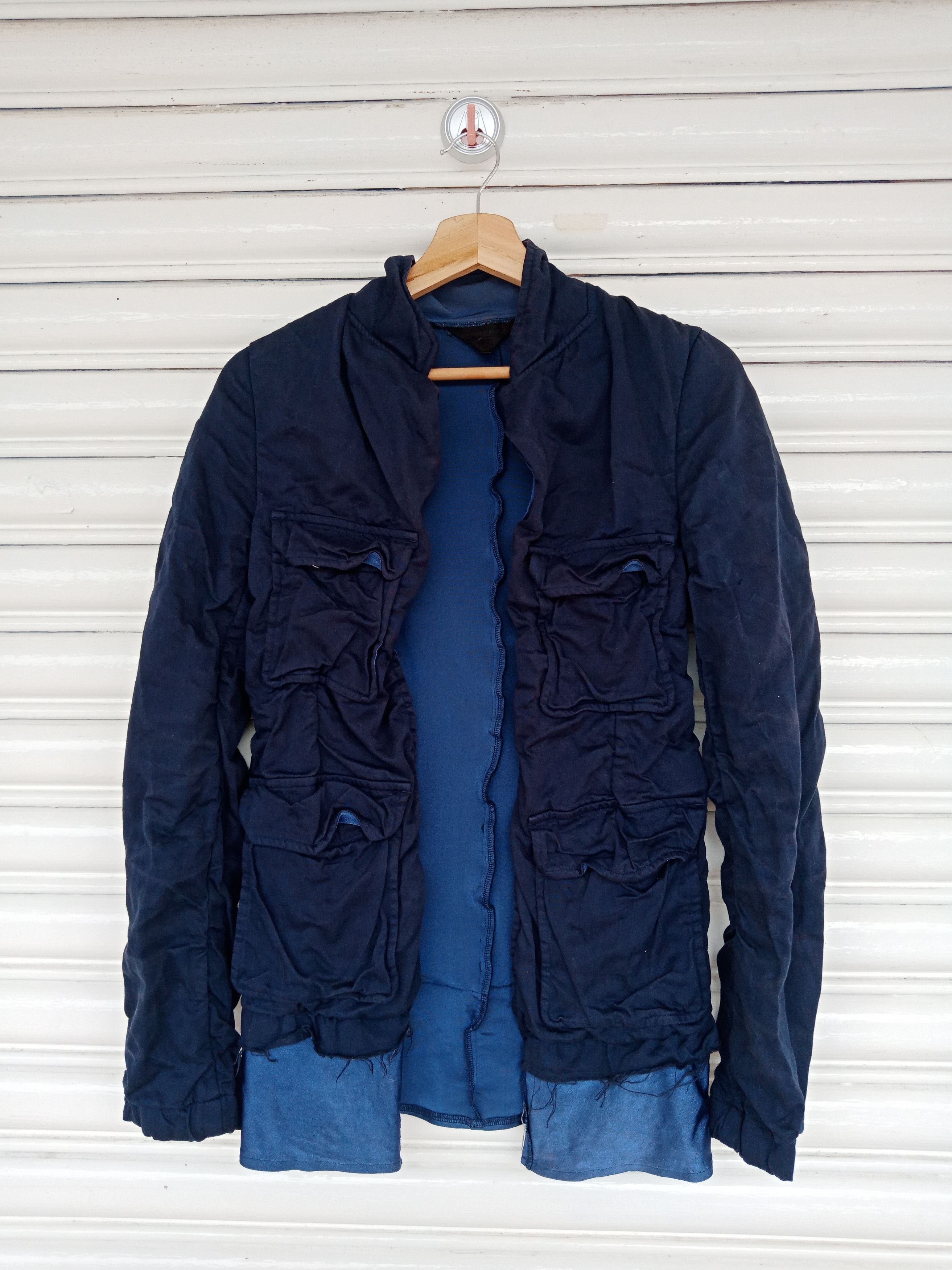 Comme des Garcons AD1999 Comme Des Garcons Ruched Blazer (S/M) Size M / US 6-8 / IT 42-44 - 6 Thumbnail