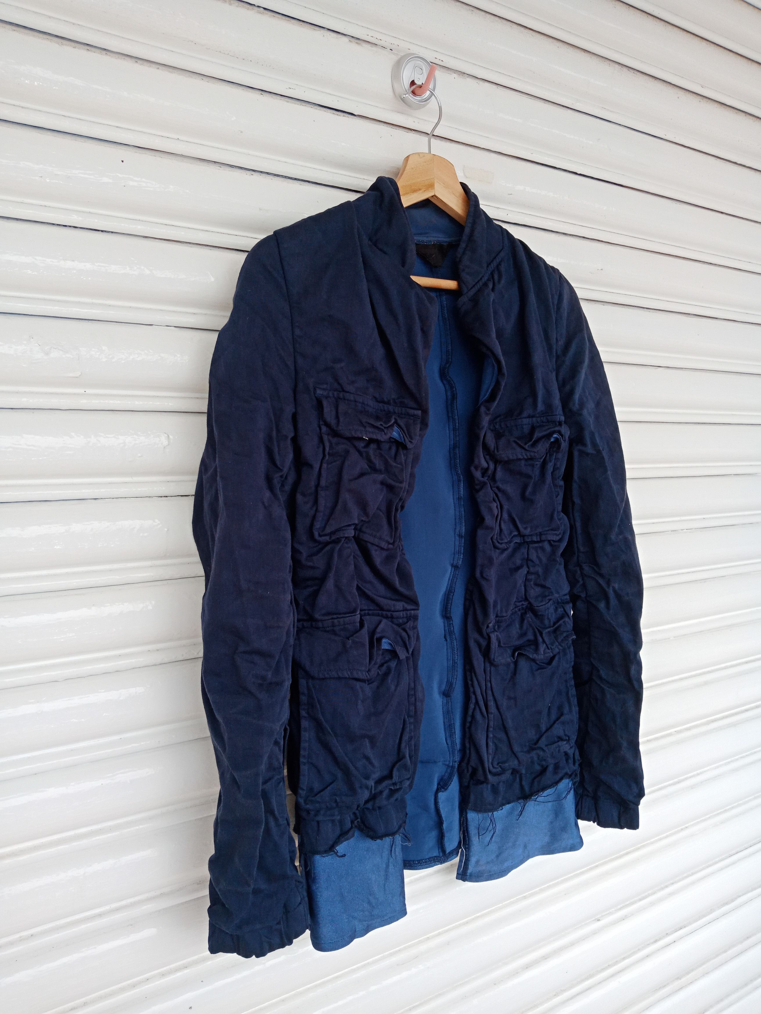 Comme des Garcons AD1999 Comme Des Garcons Ruched Blazer (S/M) Size M / US 6-8 / IT 42-44 - 10 Thumbnail